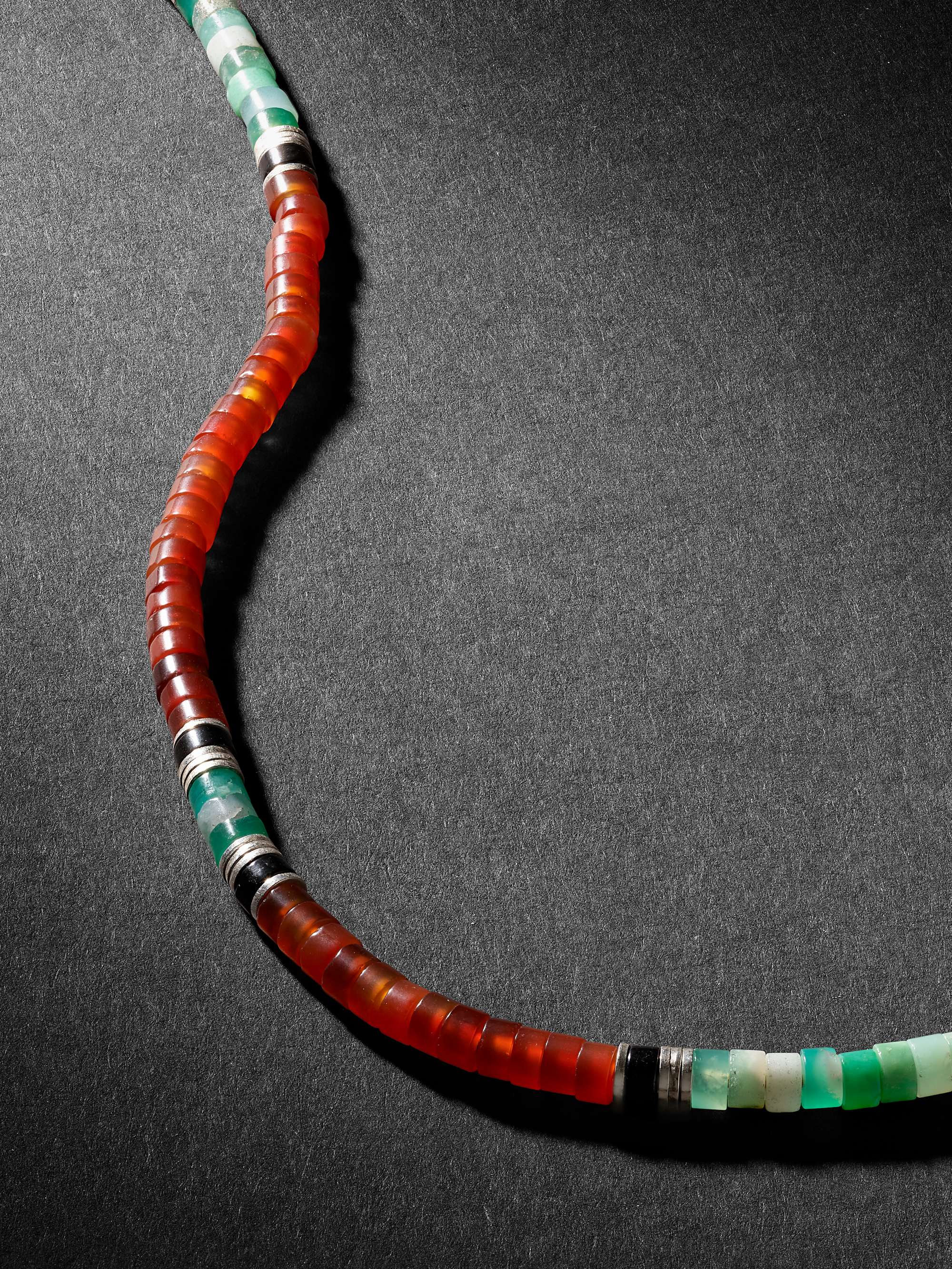 M.COHEN Sonoran Silver Multi-Stone Necklace