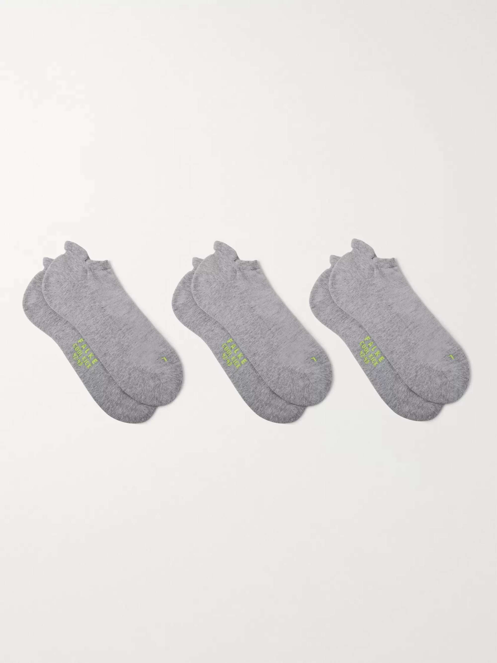 FALKE Three-Pack Cool Kick Sneaker Socks