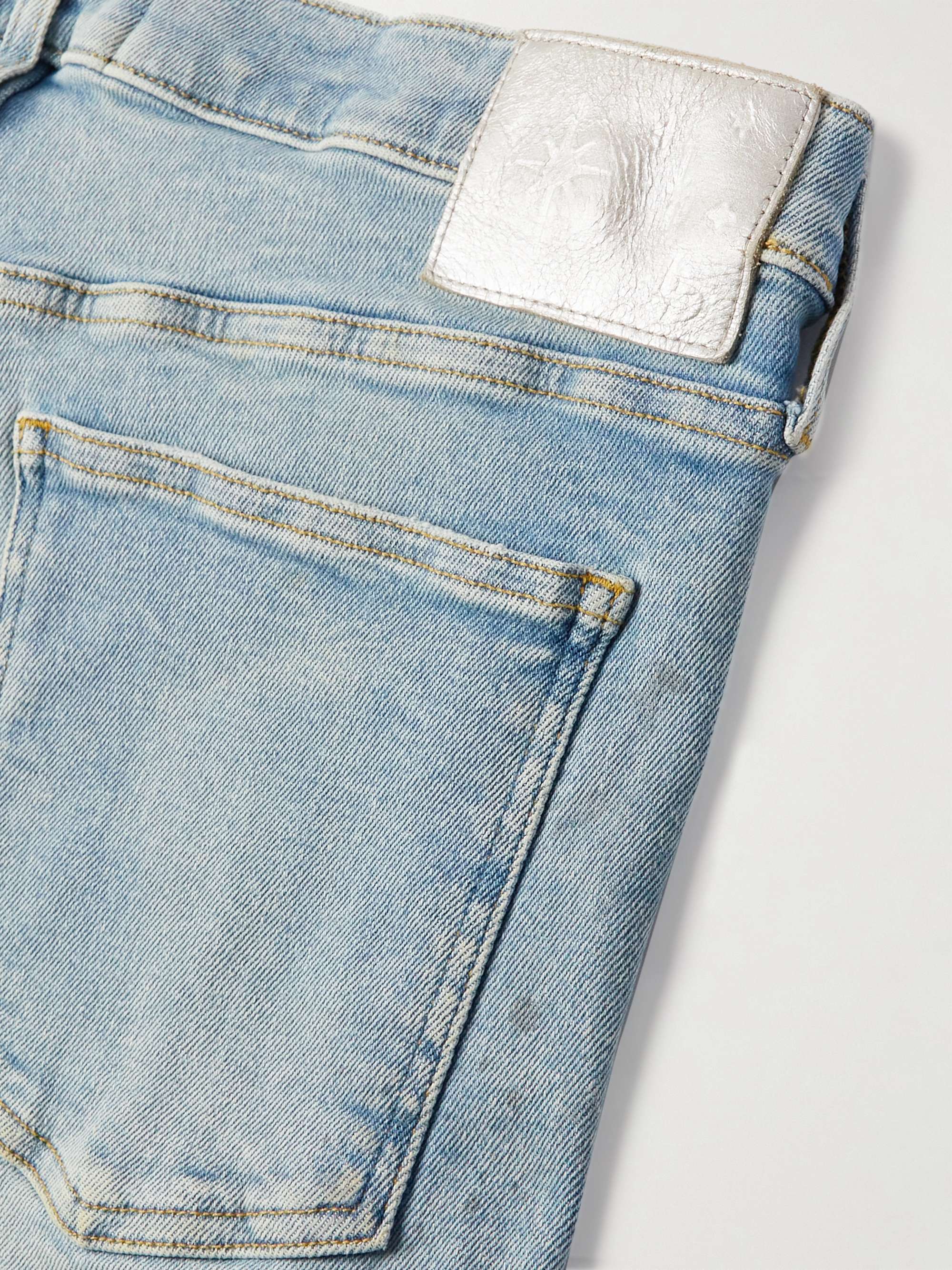 LOST DAZE StraightLeg Distressed Panelled Jeans for Men MR PORTER