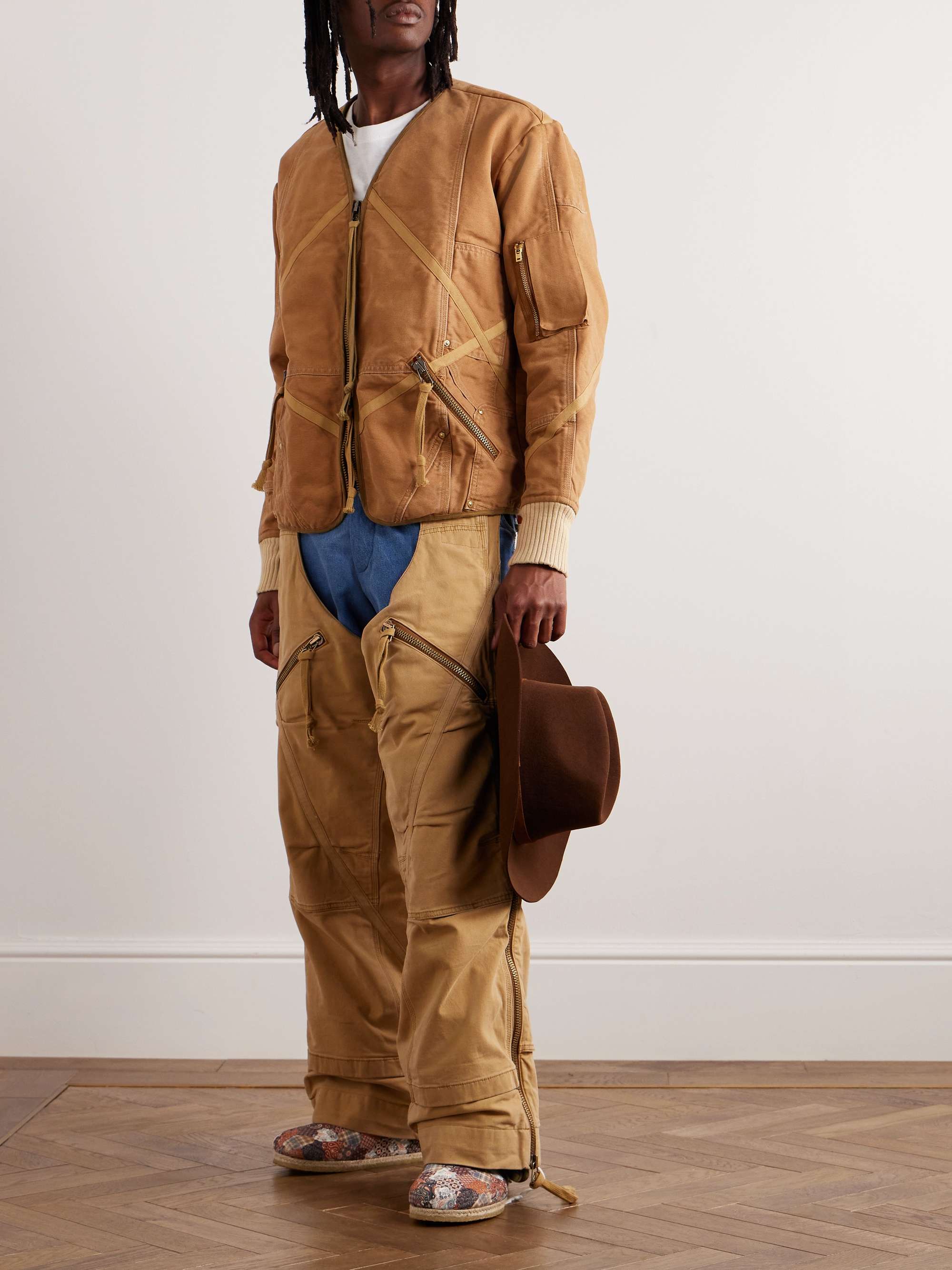 Greg lauren bomber Clearance