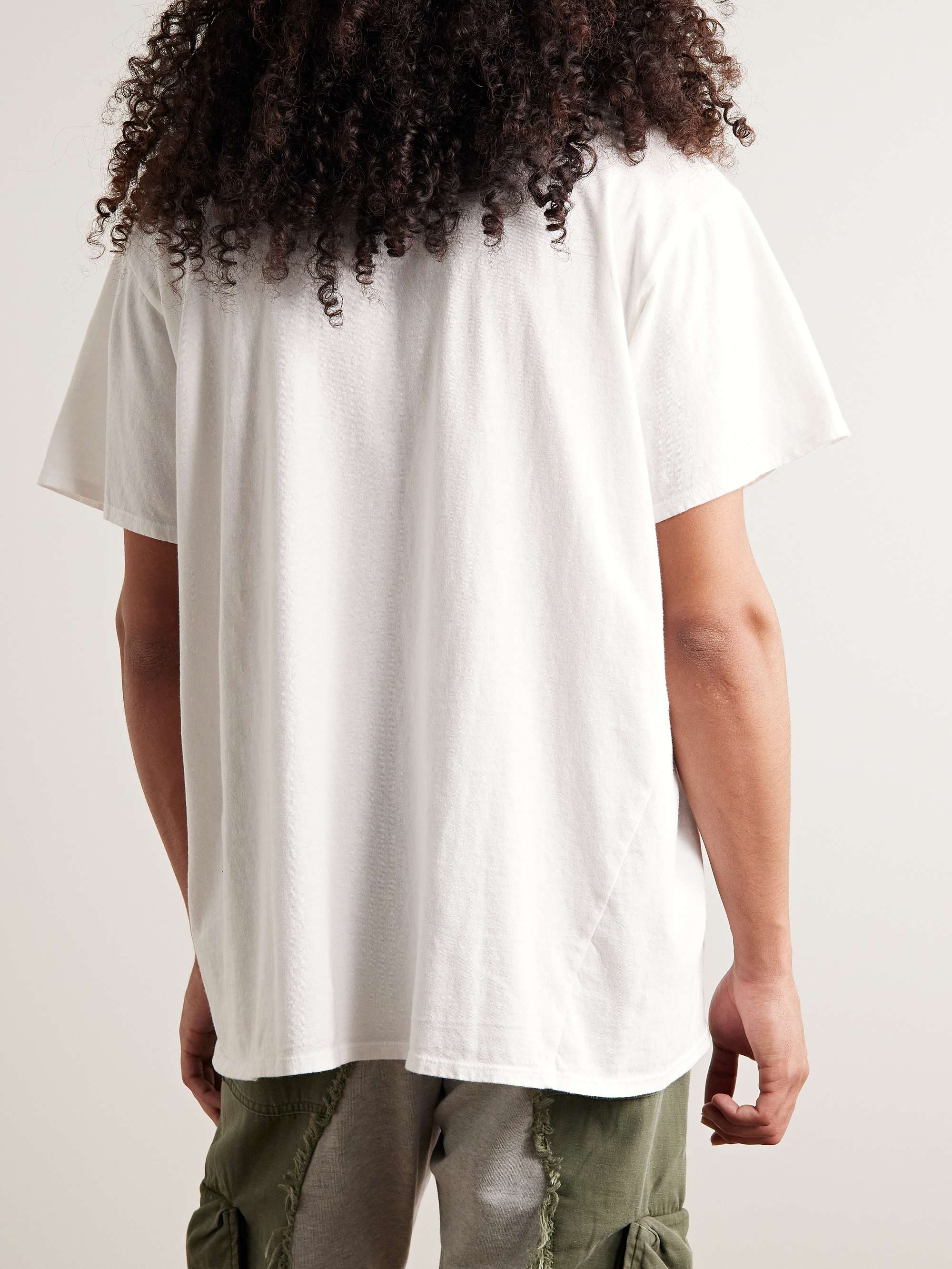 GREG LAUREN Logo-Print Cotton-Jersey T-Shirt for Men | MR PORTER