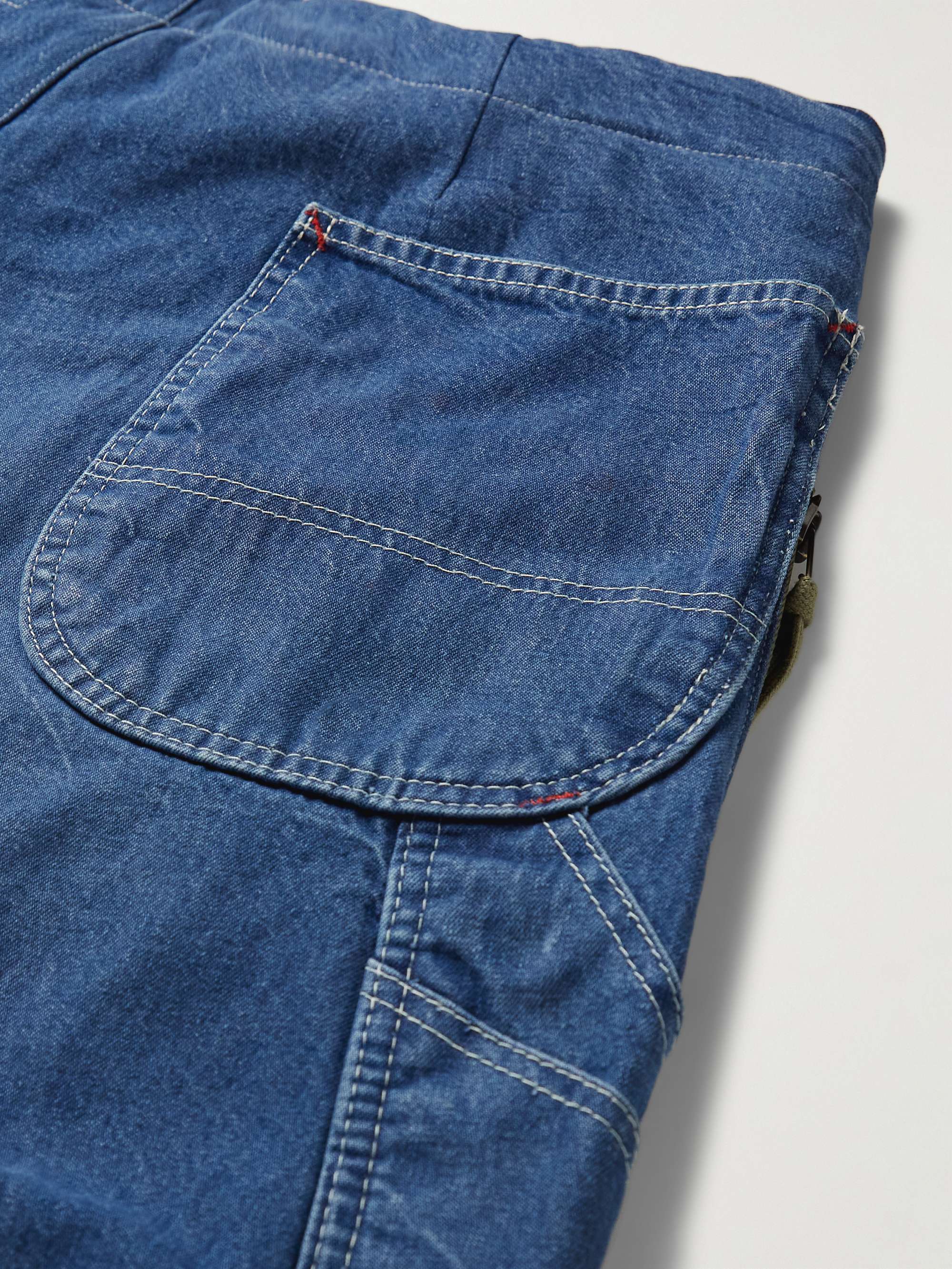 GREG LAUREN Wide-Leg Jeans