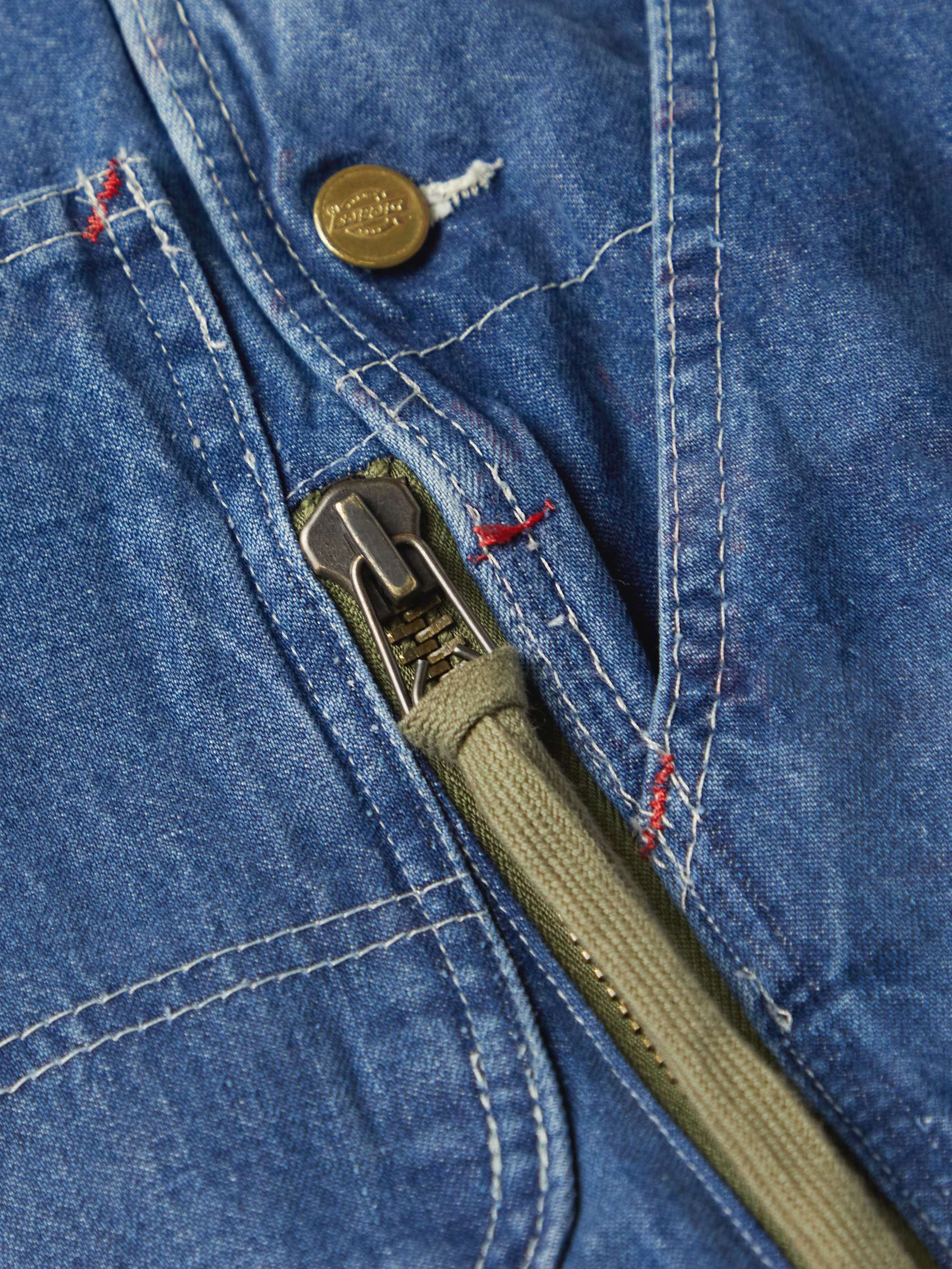 GREG LAUREN Wide-Leg Jeans