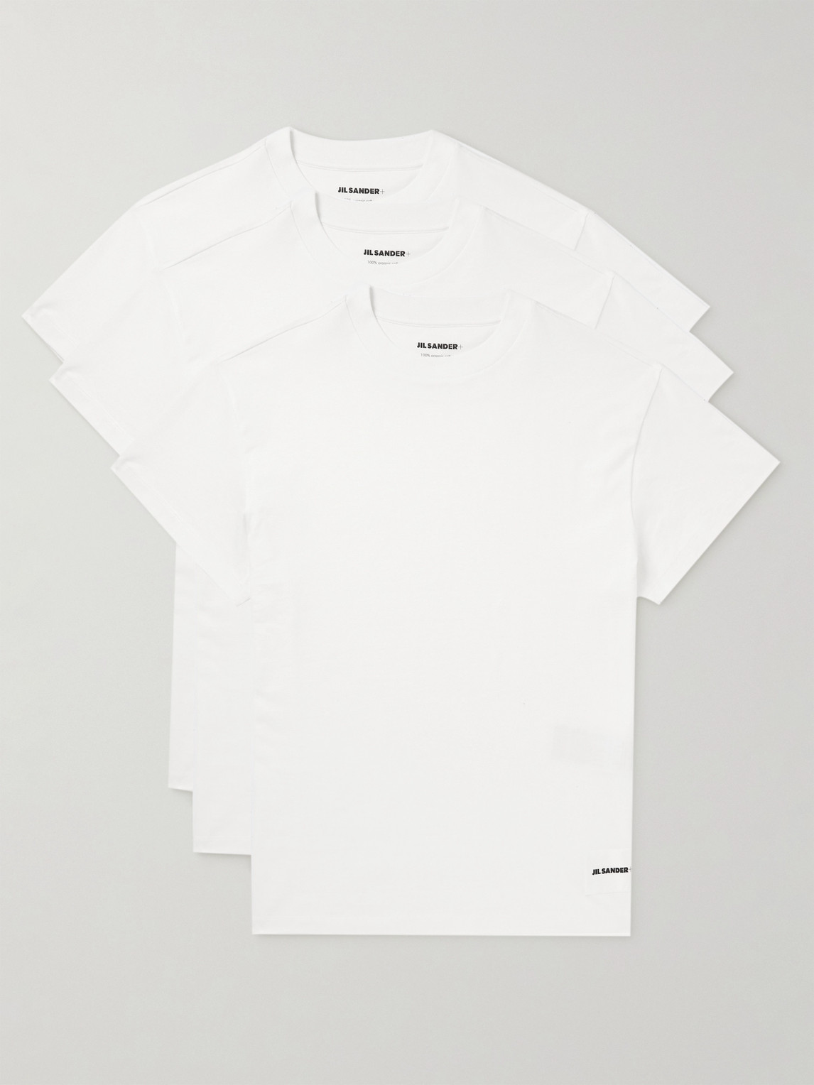 Set of Three Organic Cotton-Jersey T-Shirt