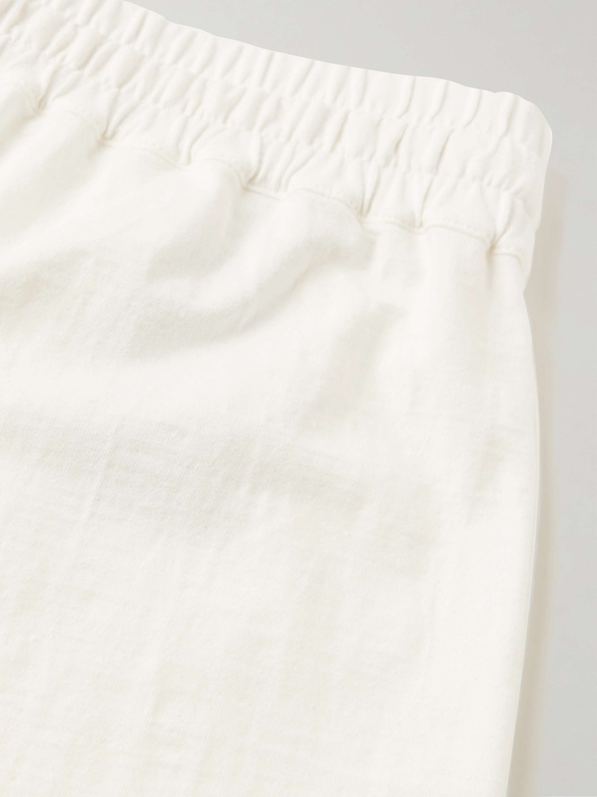 JIL SANDER Straight-Leg Stretch-Cotton Drawstring Shorts