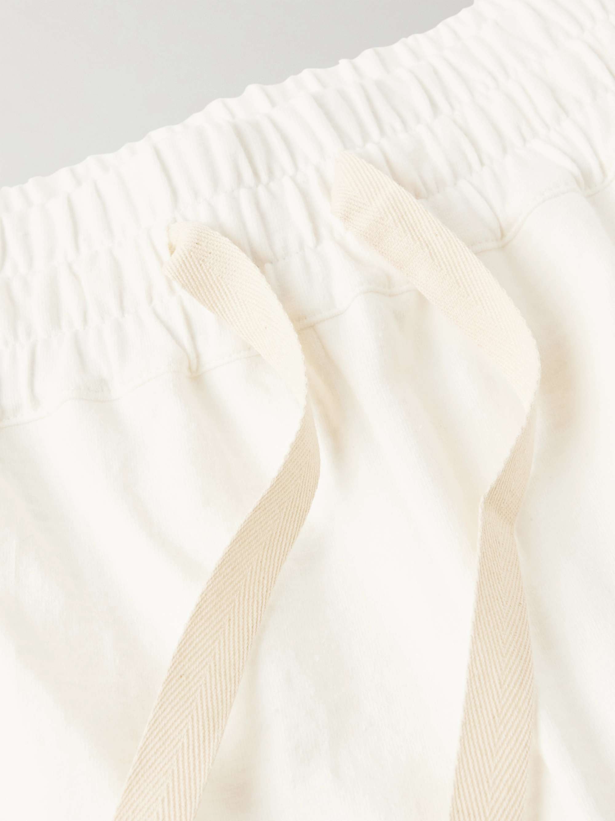 JIL SANDER Straight-Leg Stretch-Cotton Drawstring Shorts