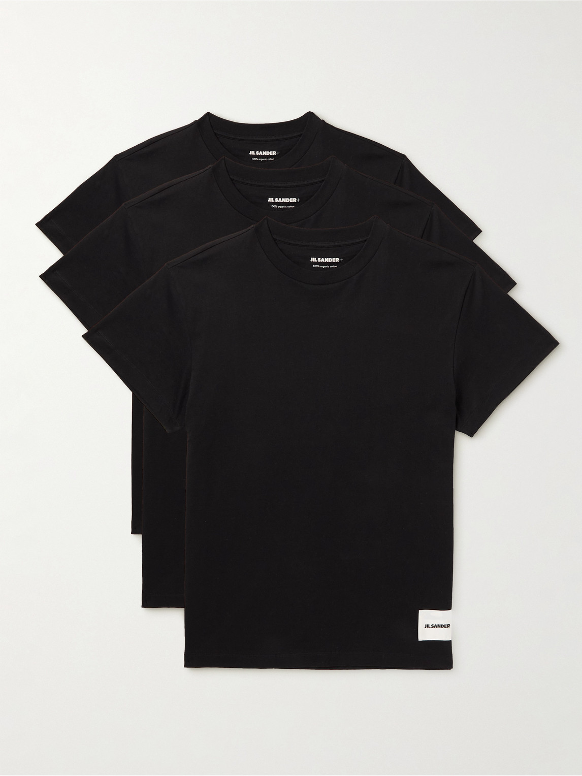 Set of Three Organic Cotton-Jersey T-Shirts