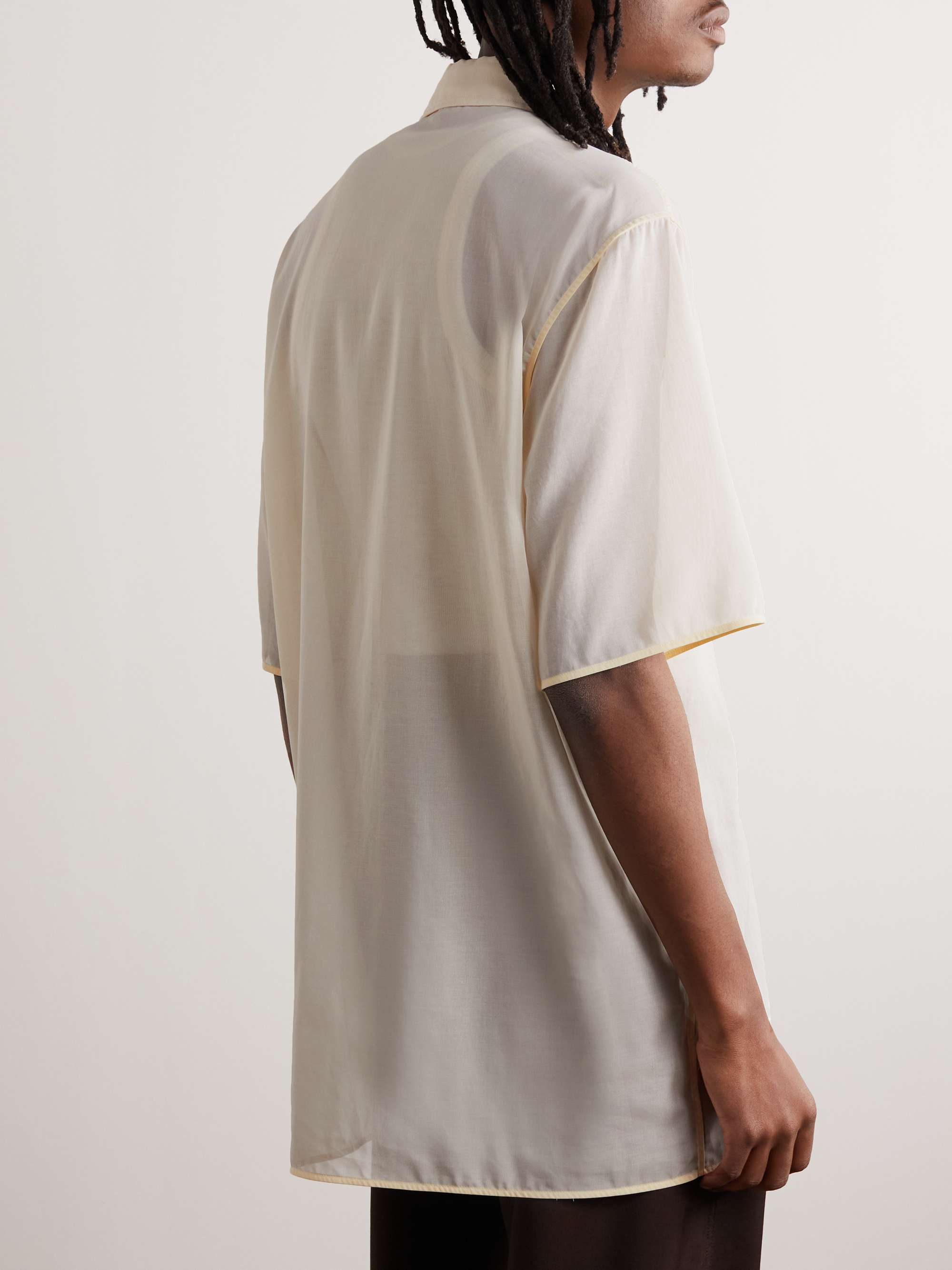 JIL SANDER Cotton-Gauze Shirt