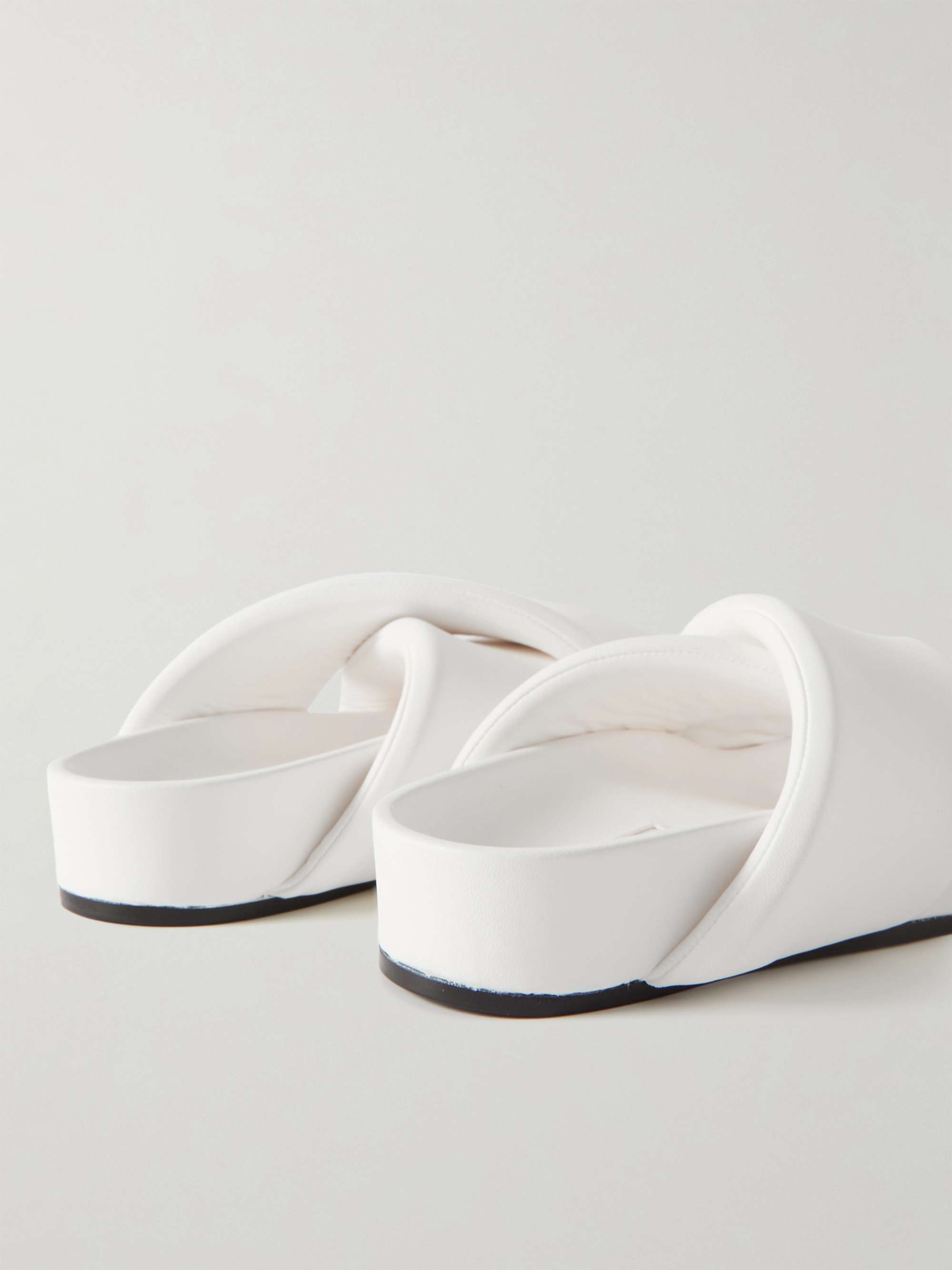 JIL SANDER Leather Sandals