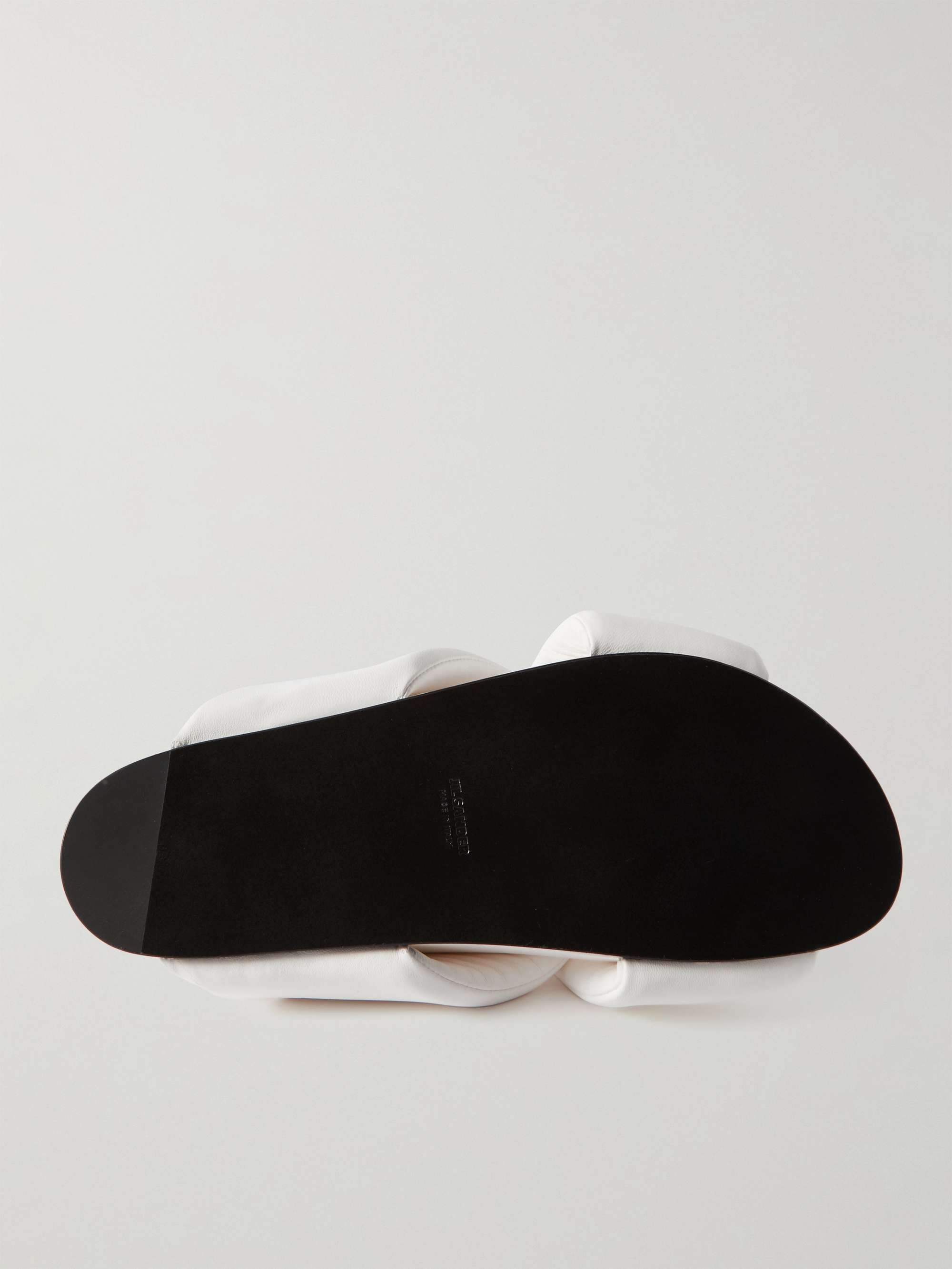 JIL SANDER Leather Sandals