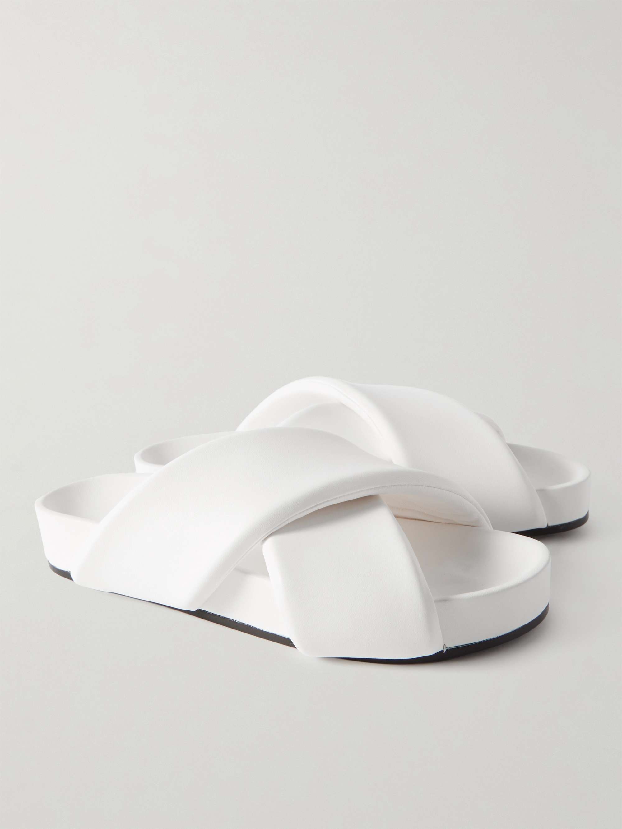 JIL SANDER Leather Sandals