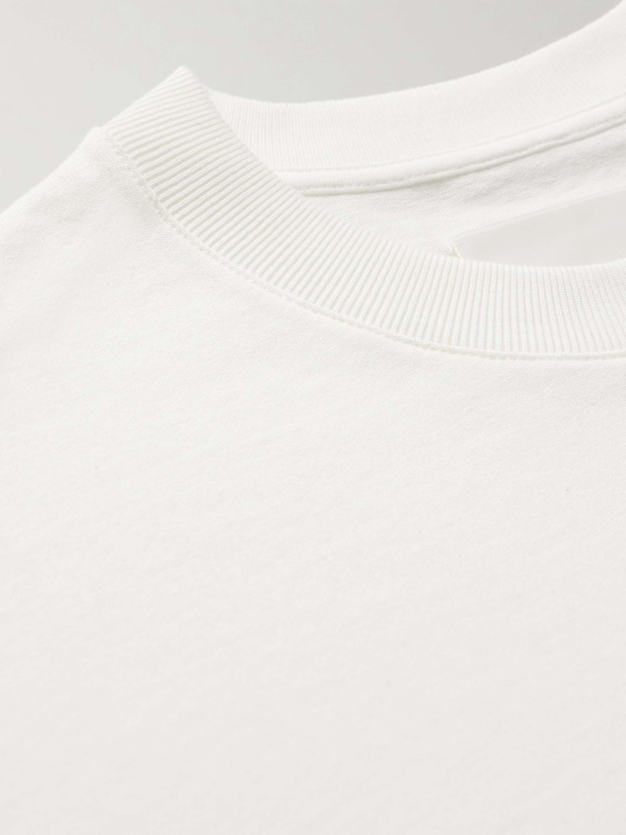JIL SANDER Logo-Printed Cotton-Jersey T-Shirt