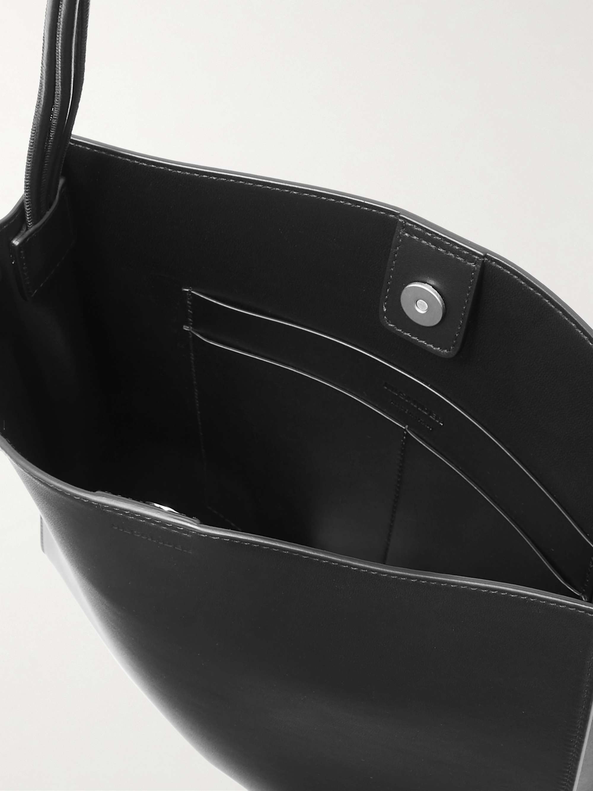 JIL SANDER Tangle Leather Pouch