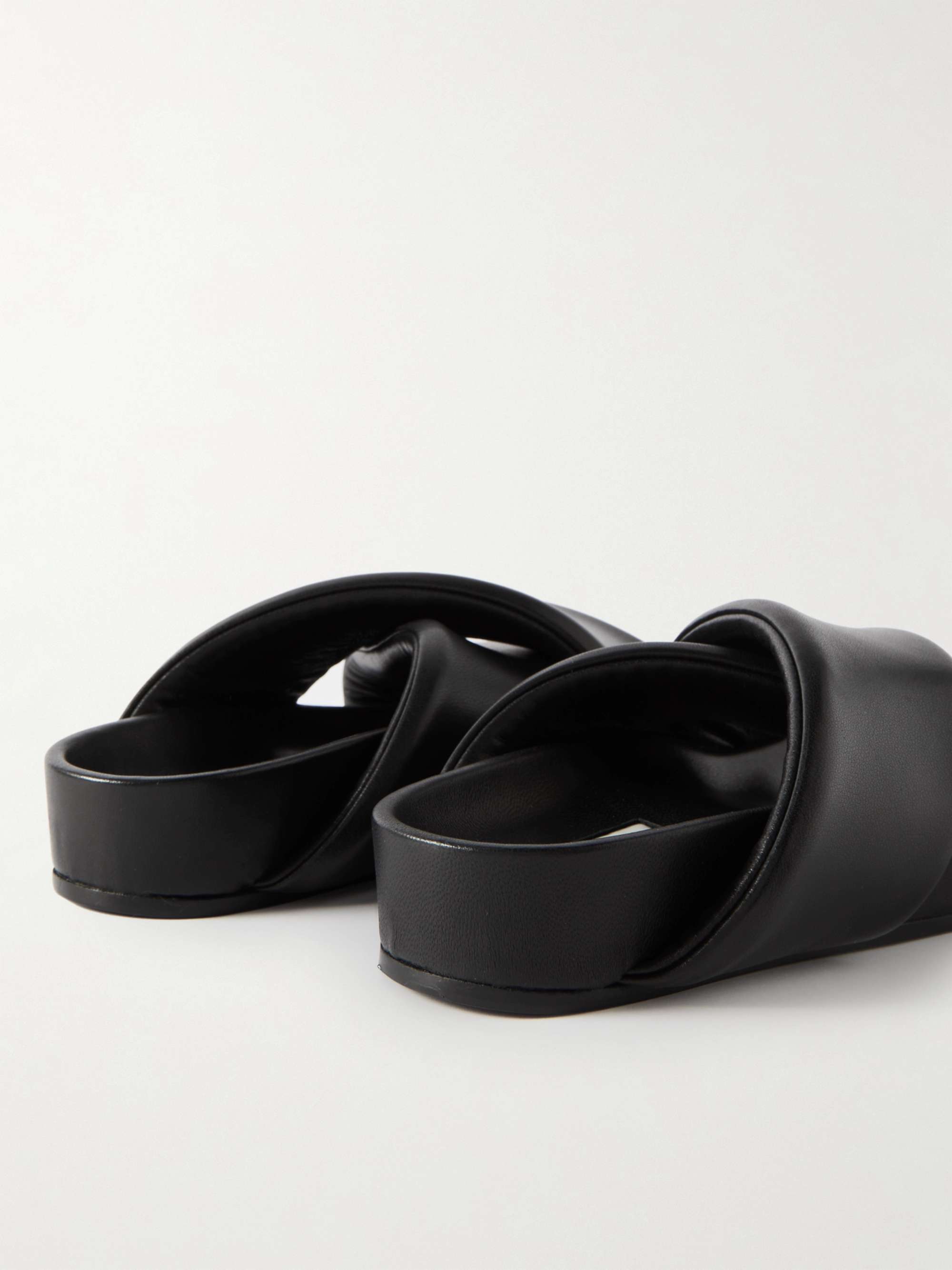 JIL SANDER Leather Sandals