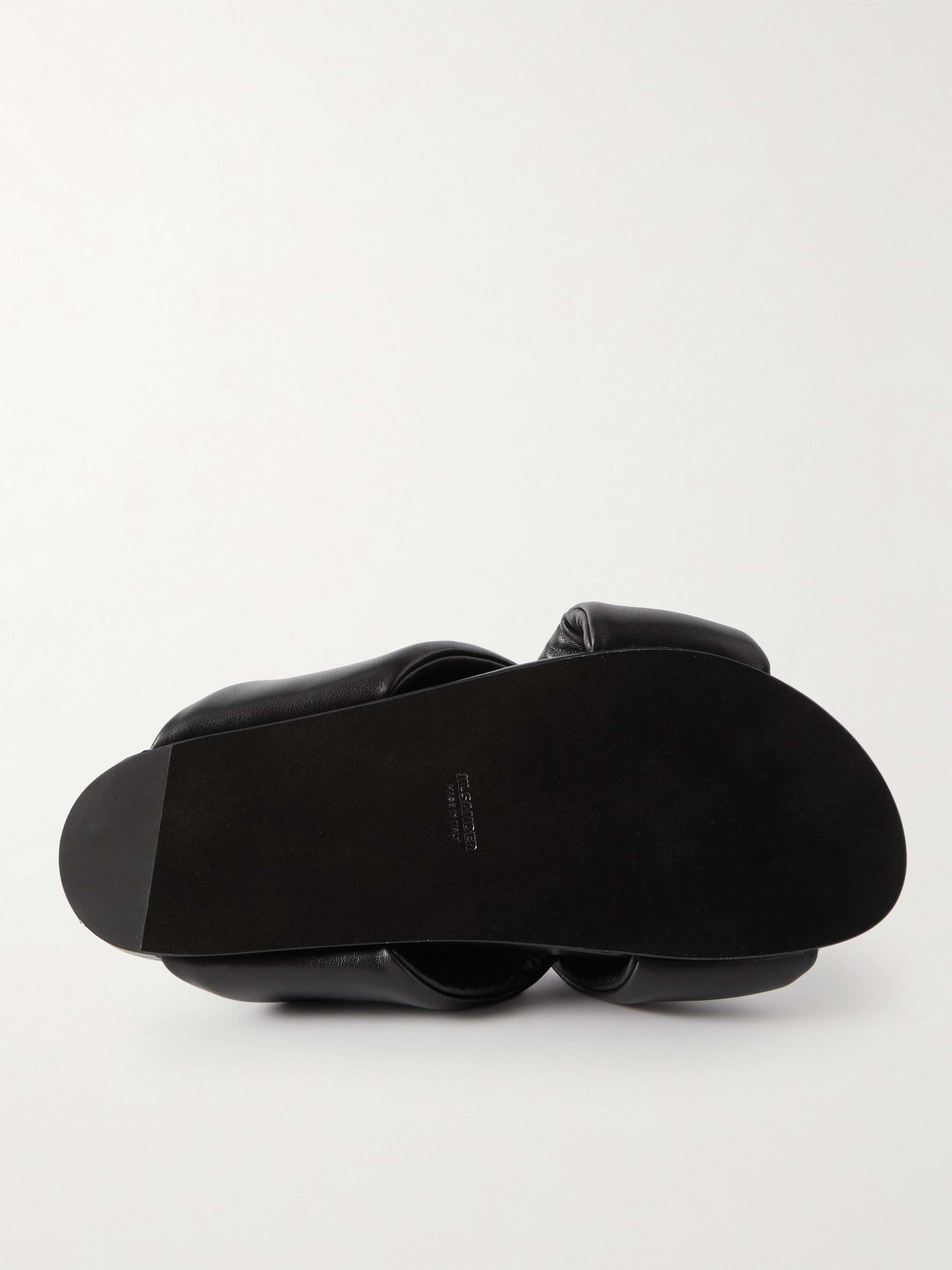 JIL SANDER Leather Sandals