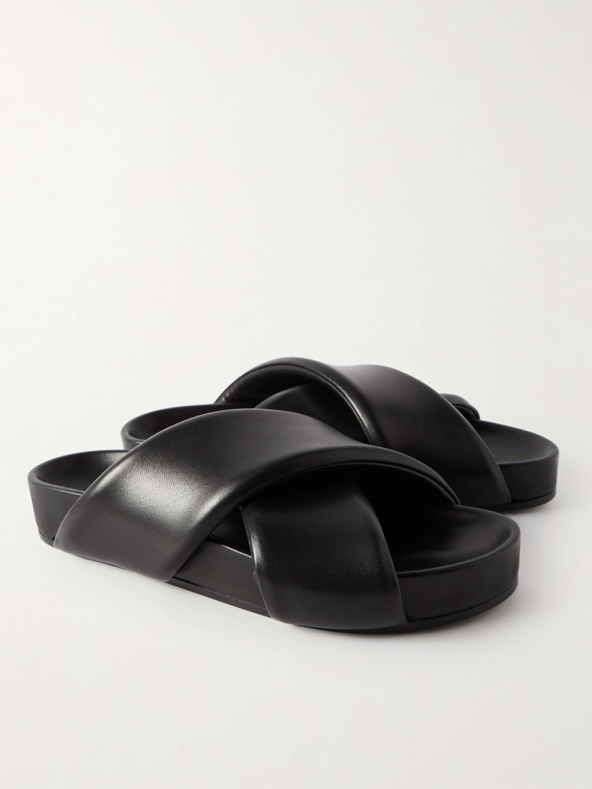 JIL SANDER Leather Sandals