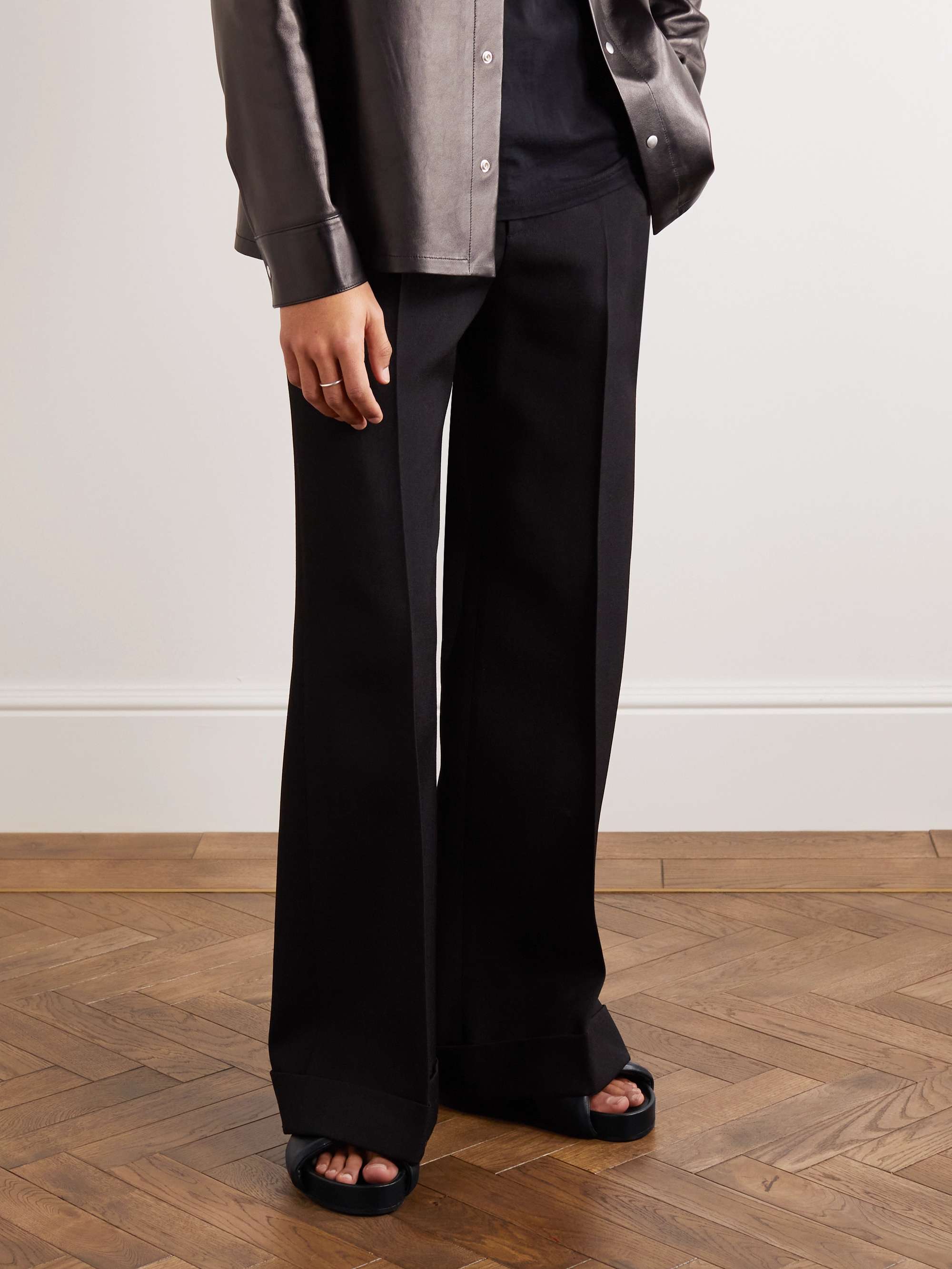 JIL SANDER Leather Sandals