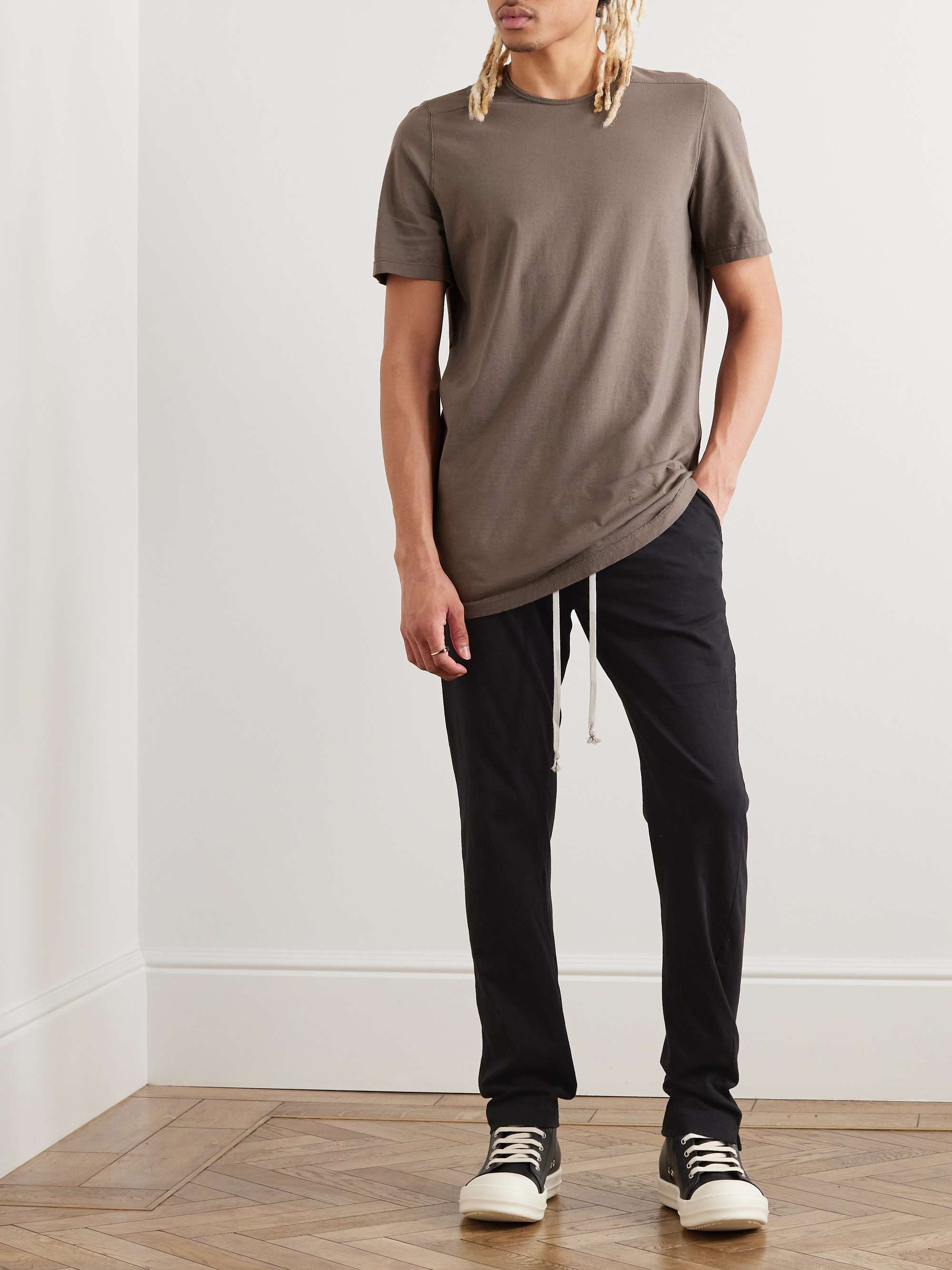 DRKSHDW BY RICK OWENS Berlin Slim-Fit Cotton-Jersey Sweatpants | MR PORTER