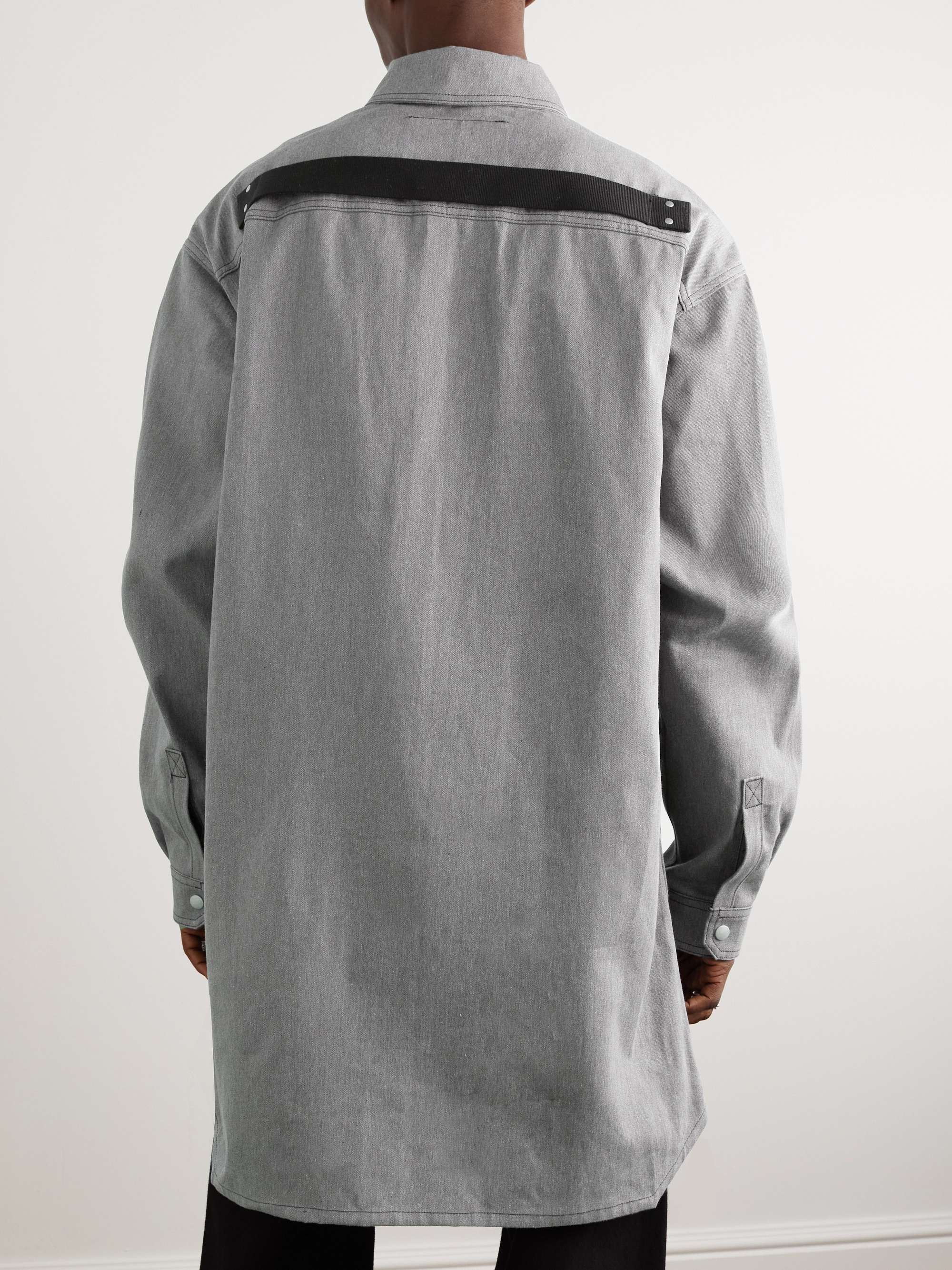 DRKSHDW BY RICK OWENS Jumbo Denim Overshirt