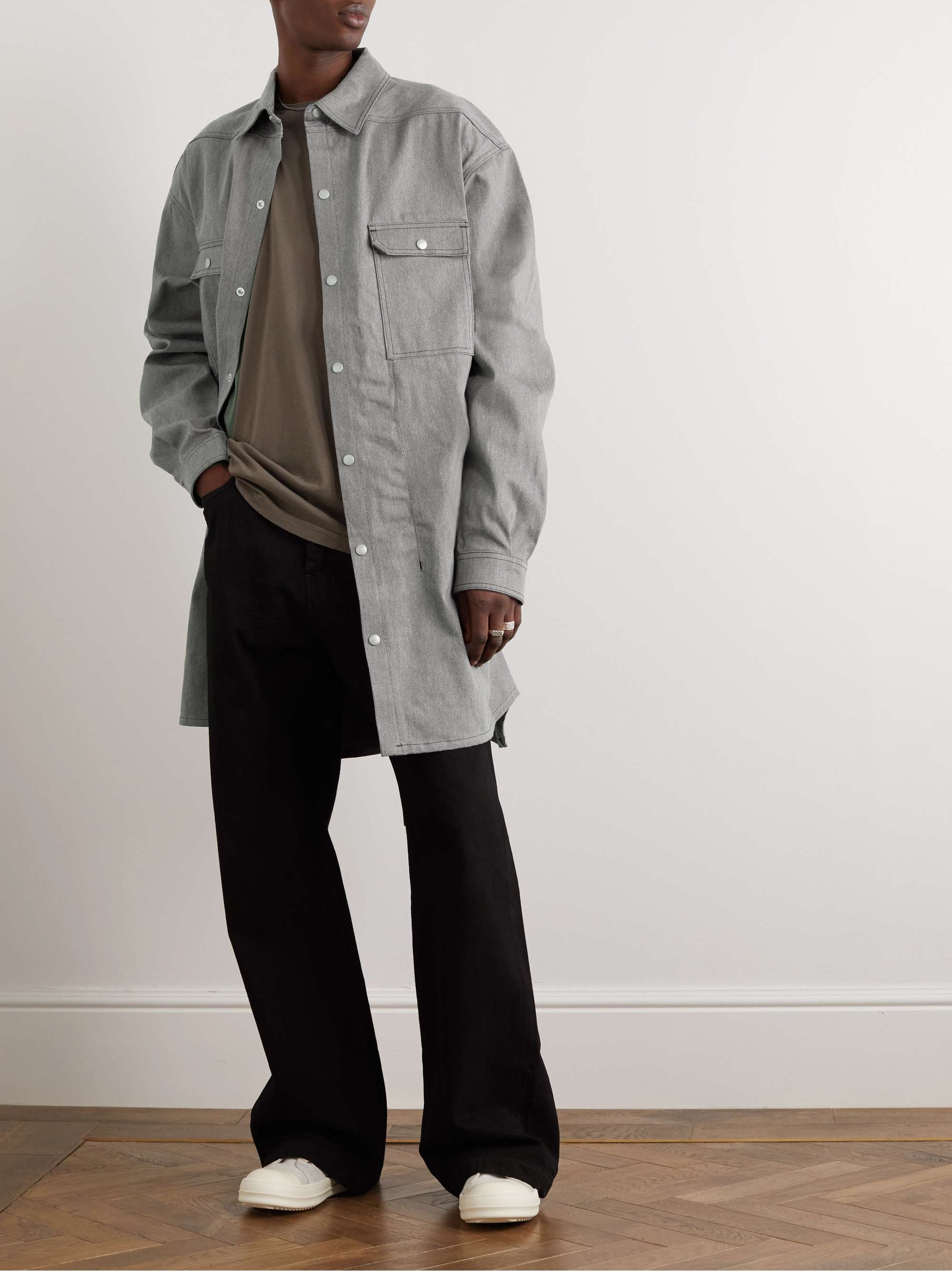 DRKSHDW by Rick Owens Man Denim Outerwear