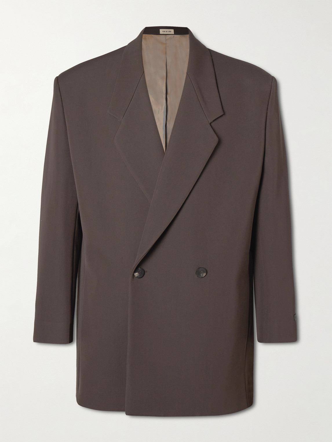 Fear of God - Eternal Cotton and Wool-Blend Twill Coat - Curated