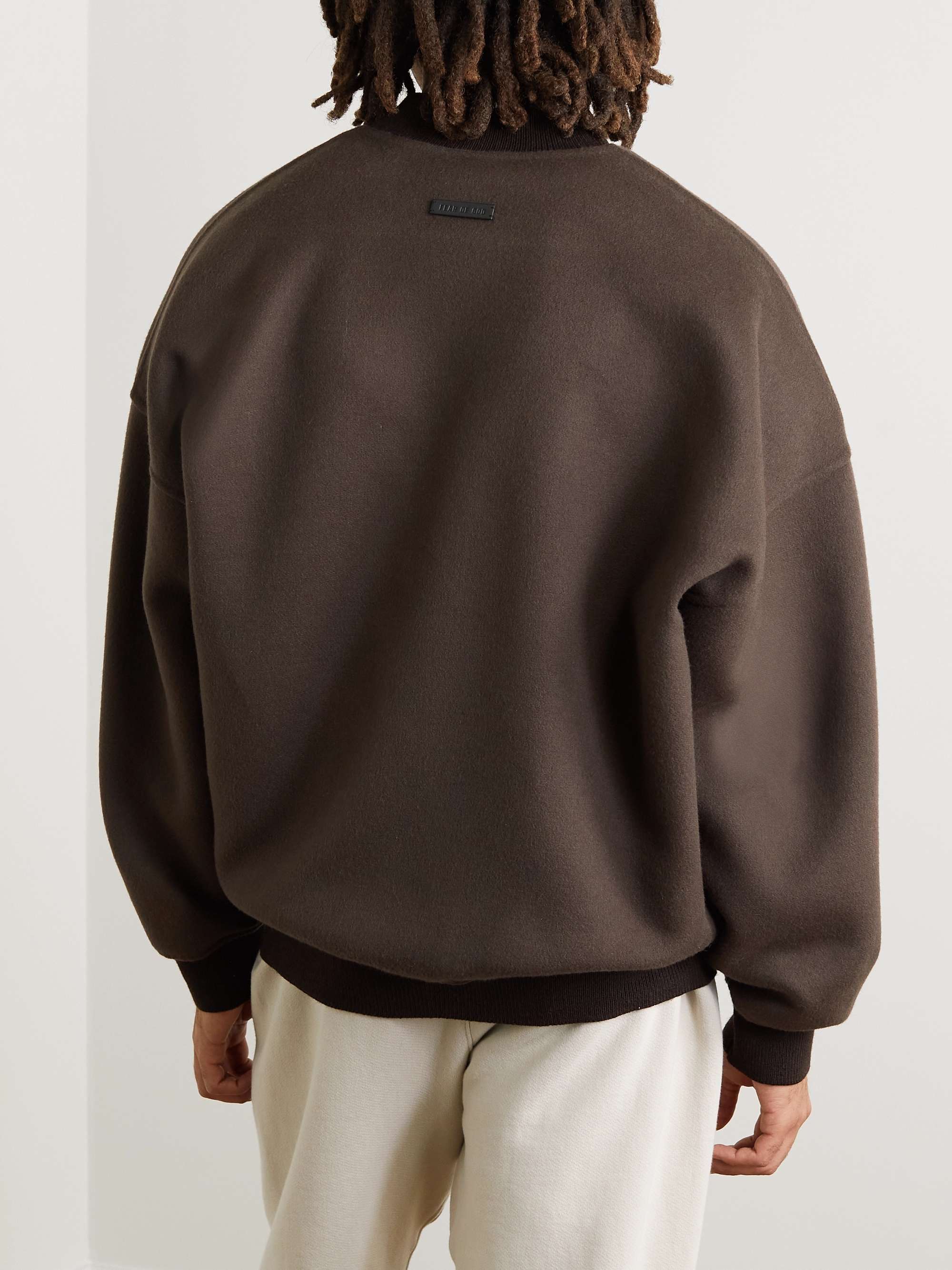 FEAR OF GOD Eternal Brushed Wool and Cashmere-Blend Sweater