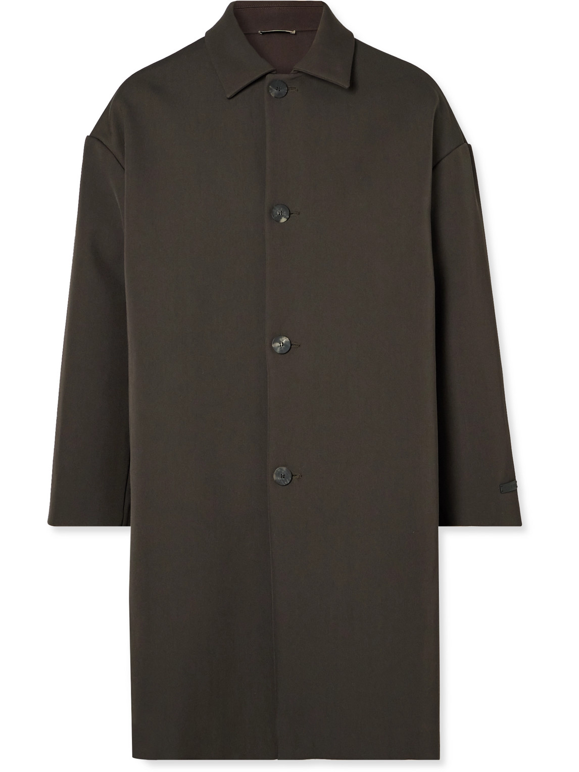 Eternal Cotton and Wool-Blend Twill Coat