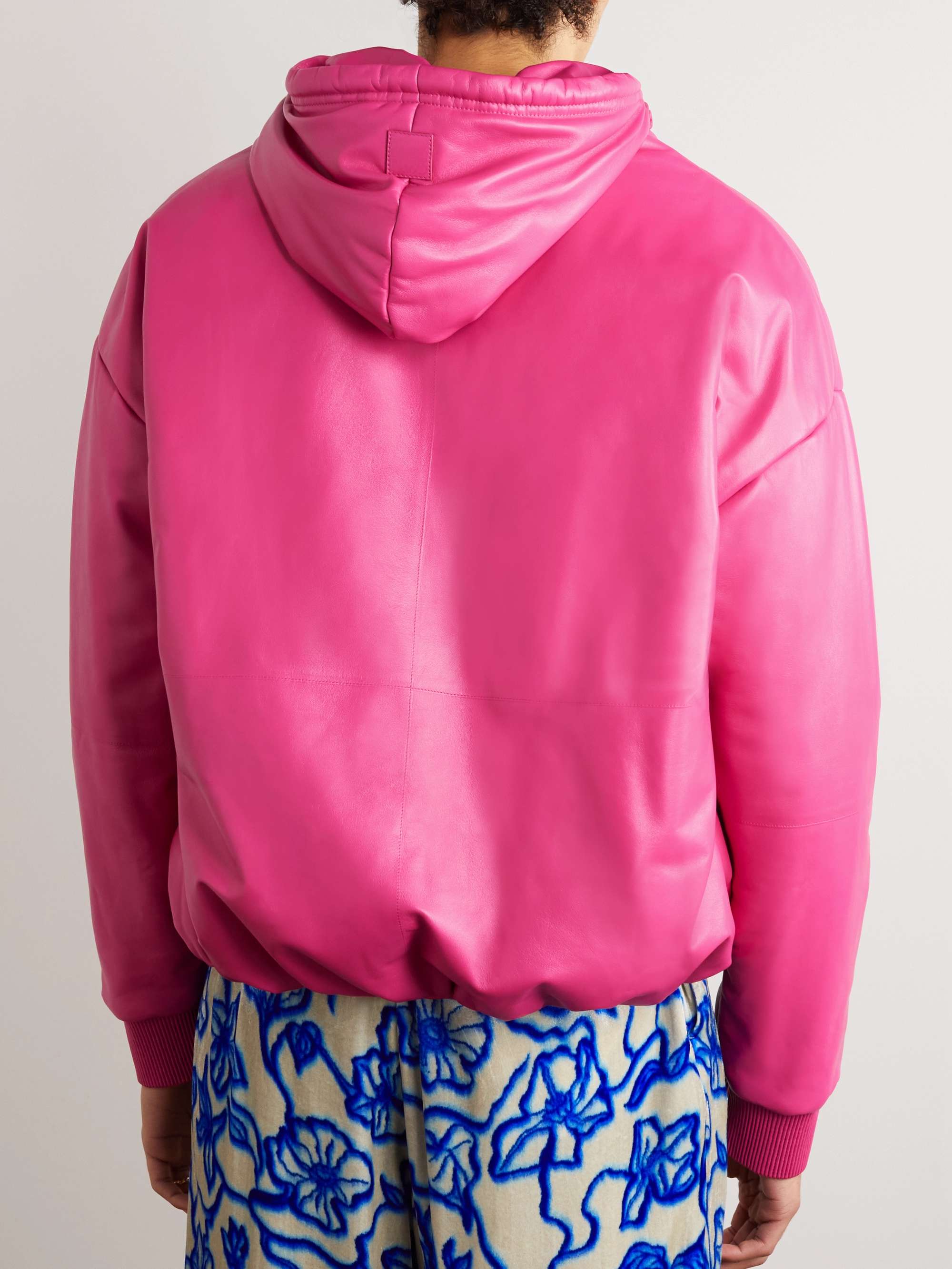 LOEWE Leather Hoodie