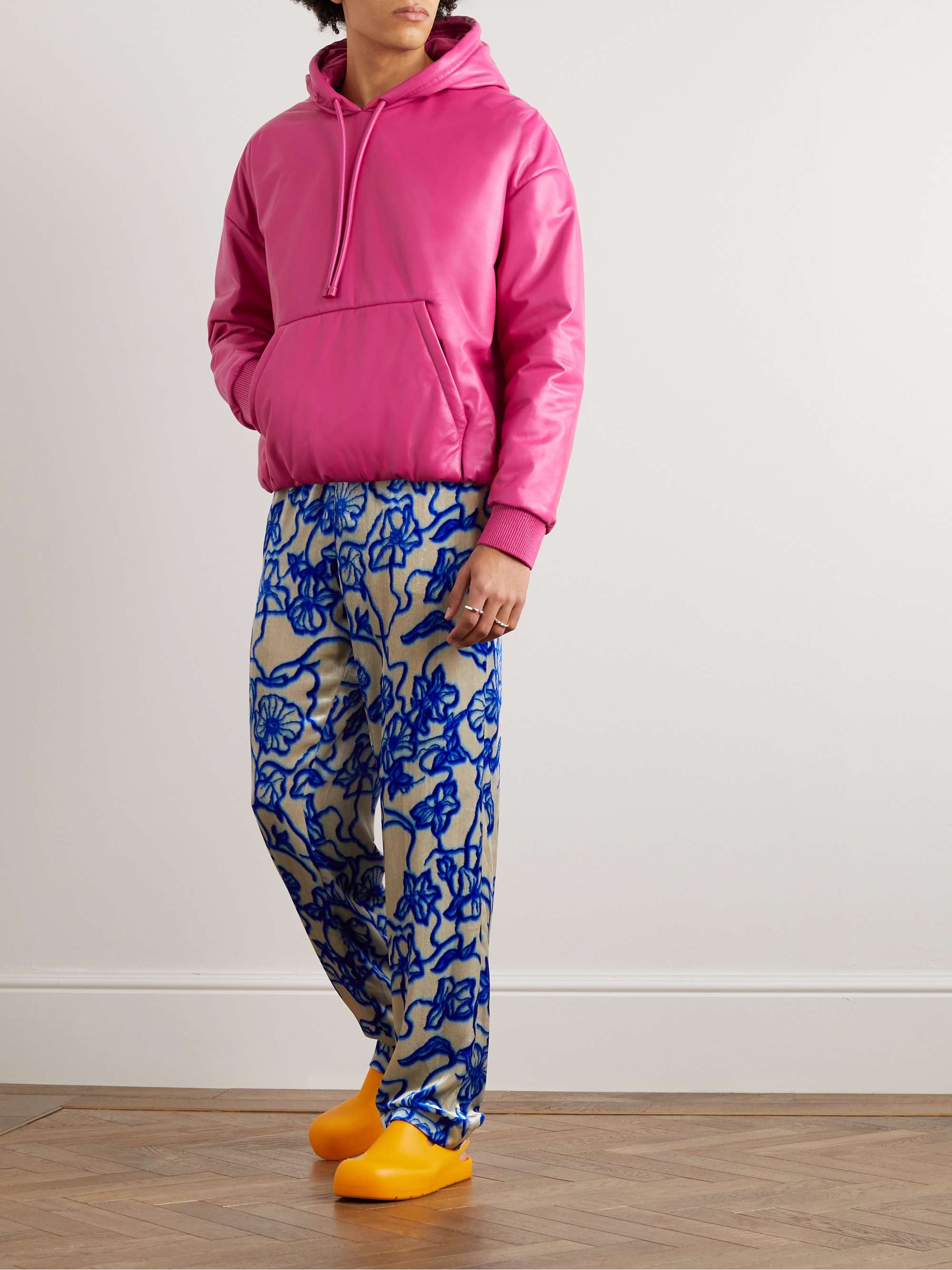 LOEWE Leather Hoodie