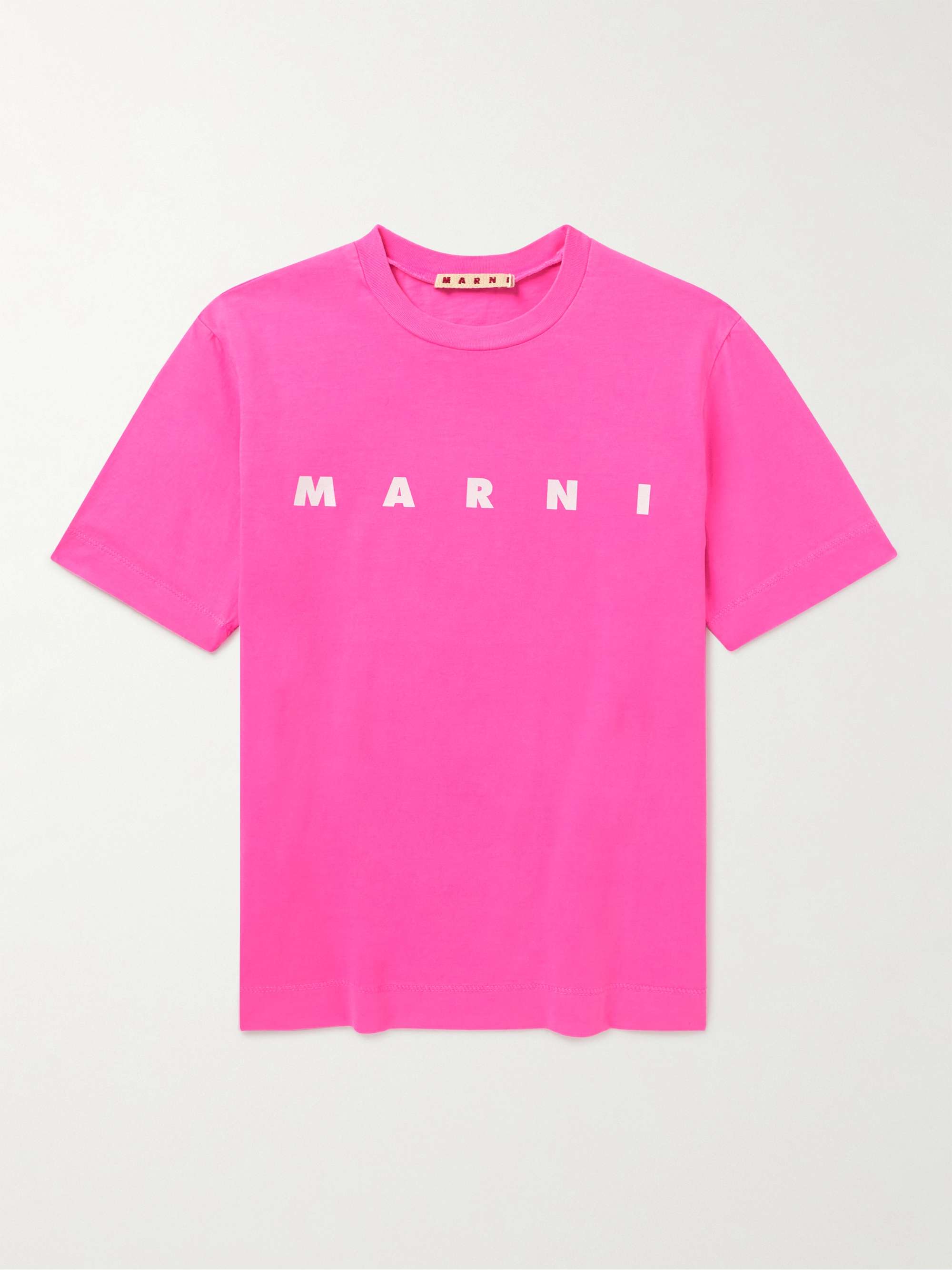 MARNI KIDS LogoPrint CottonJersey TShirt for Men MR PORTER