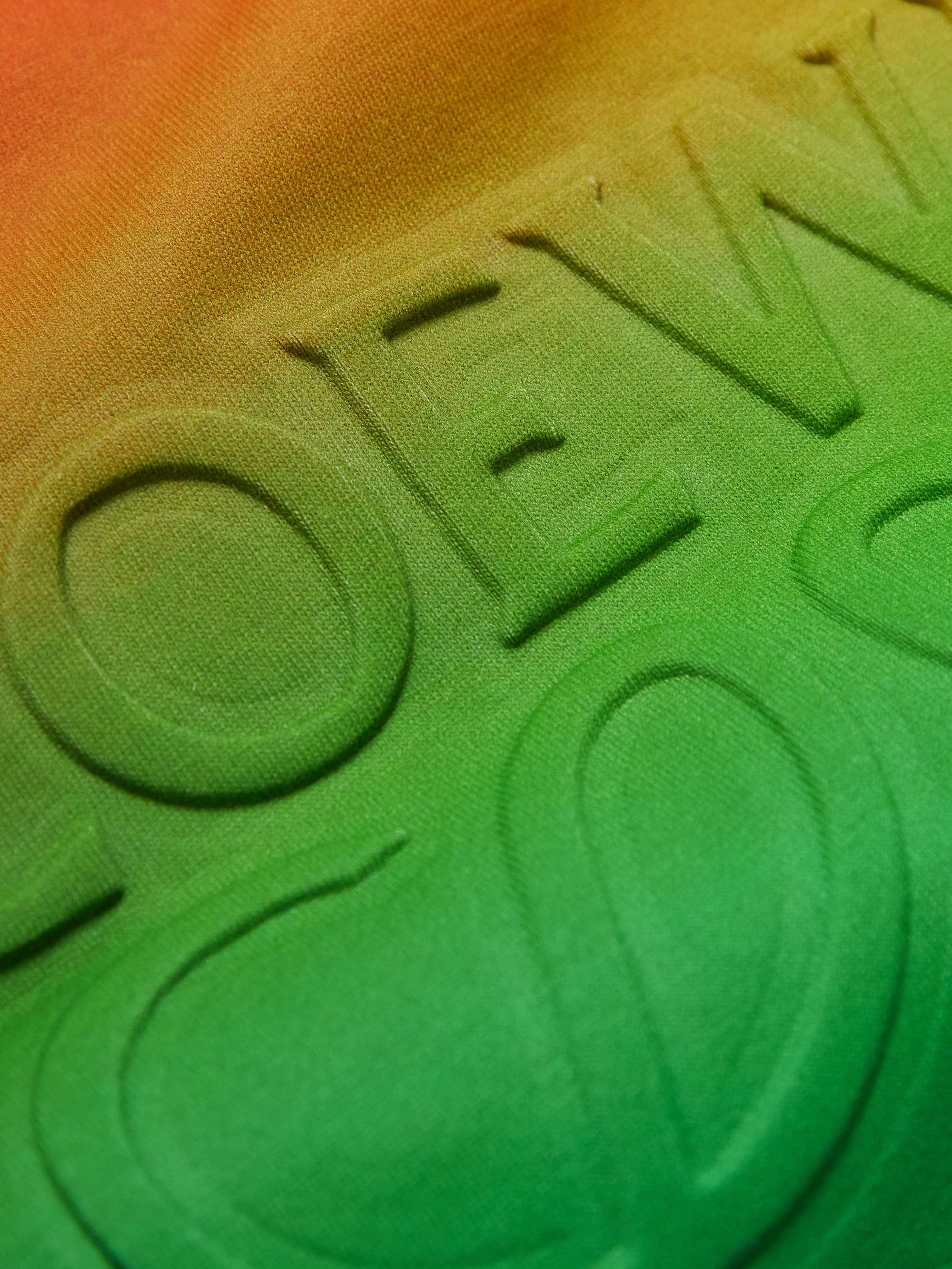 LOEWE Rainbow Anagram Logo-Debossed Cotton-Jersey T-Shirt