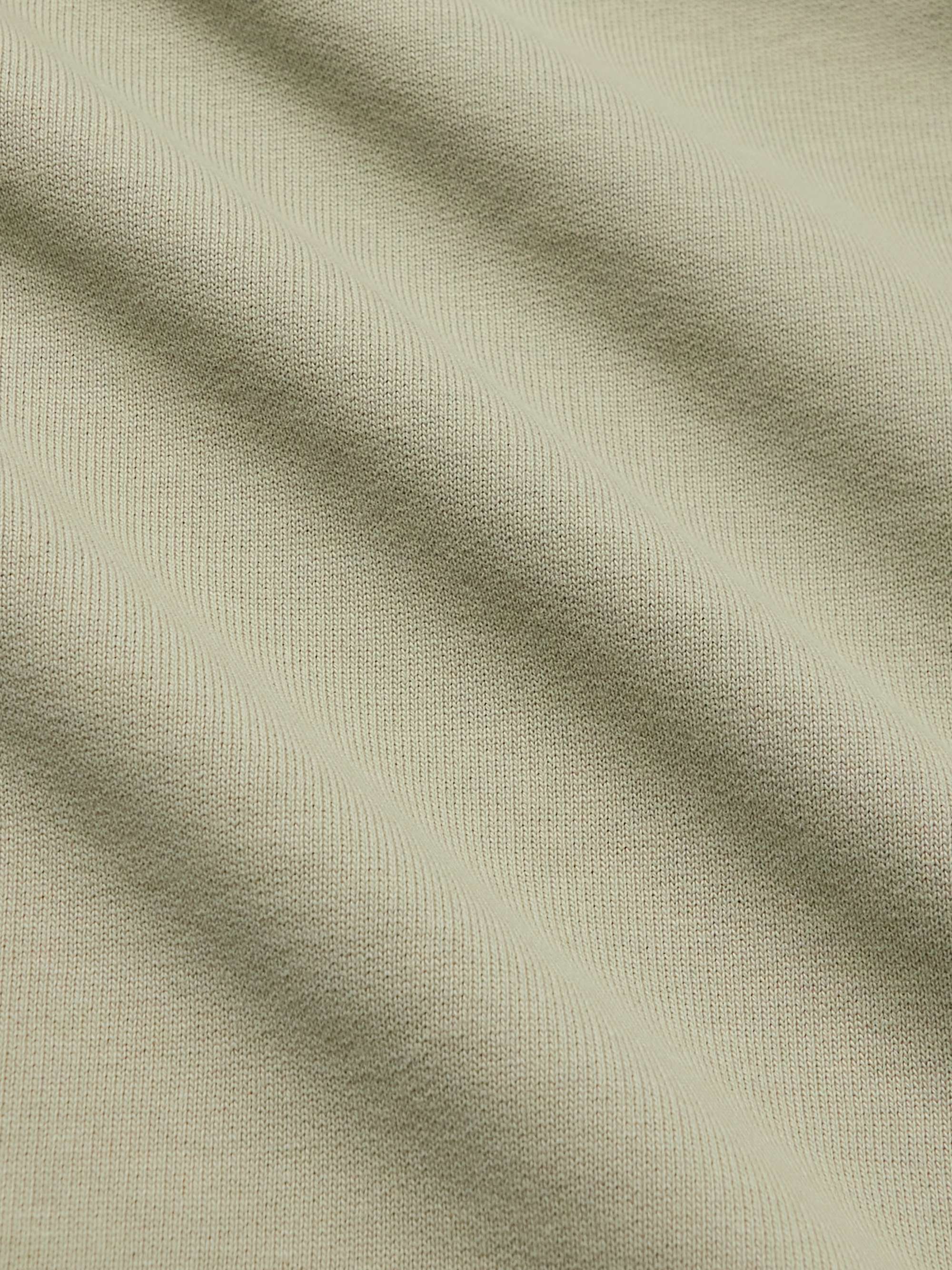 LOEWE Logo-Embroidered Cotton-Jersey Sweatshirt