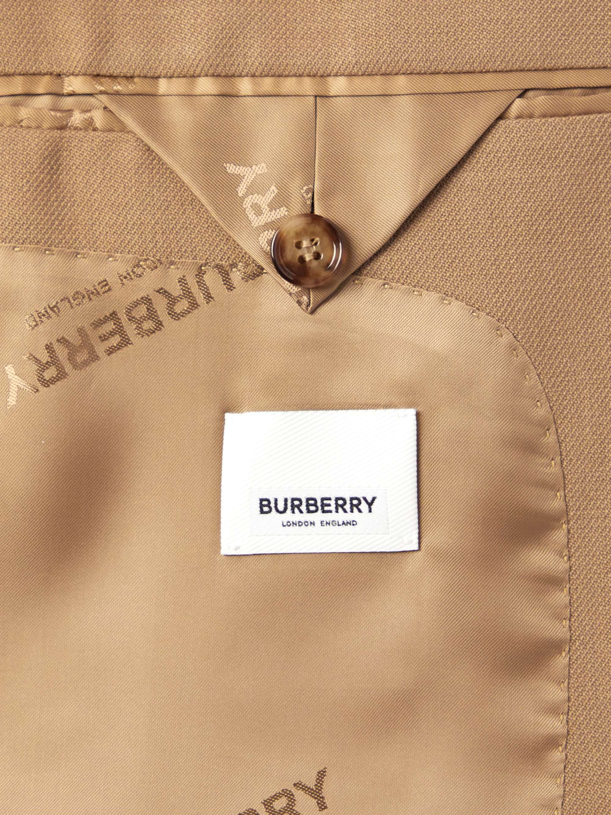 BURBERRY Wool and Silk-Blend Suit Jacket