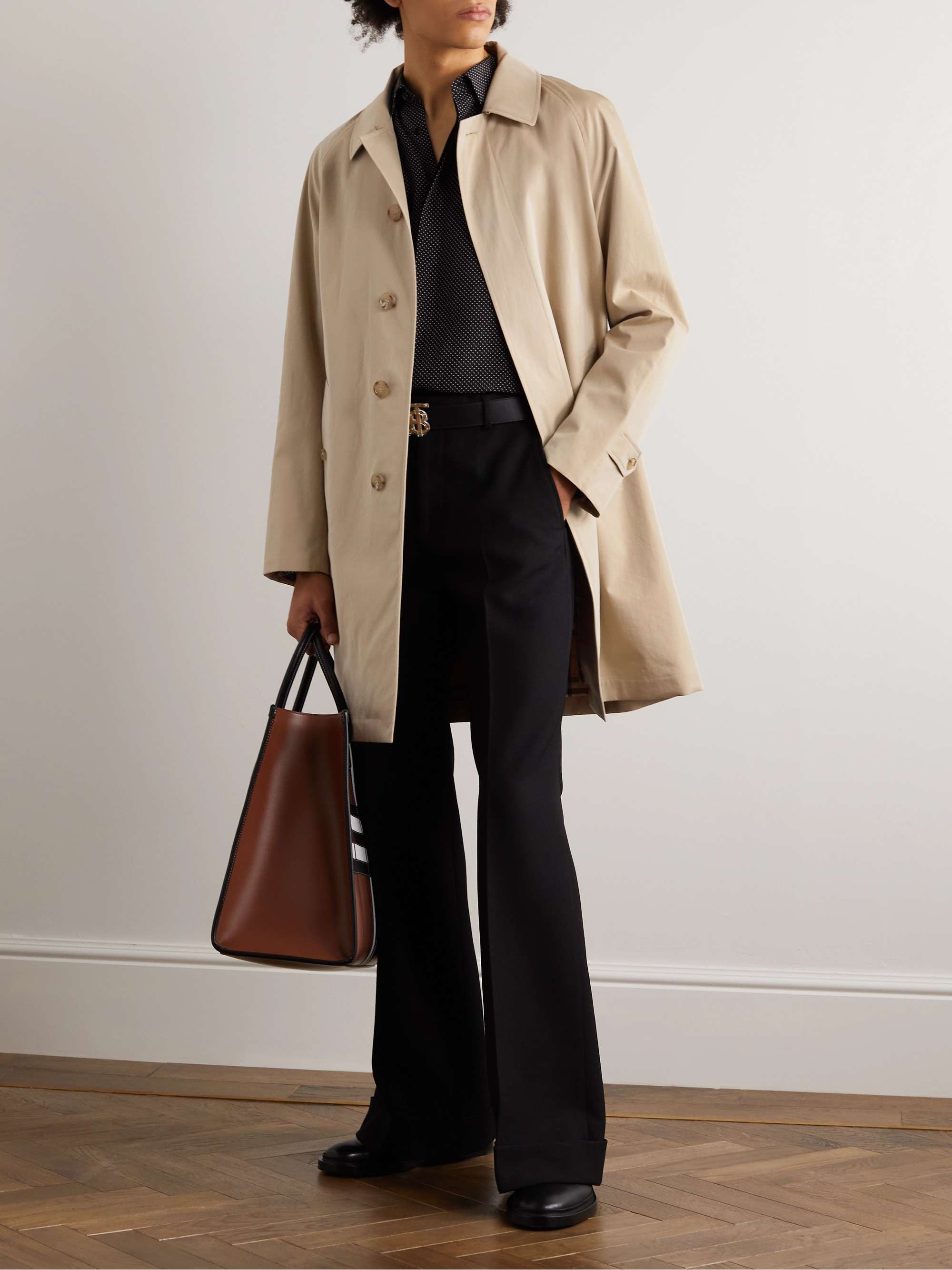 BURBERRY Camden Cotton-Gabardine Coat Men MR PORTER