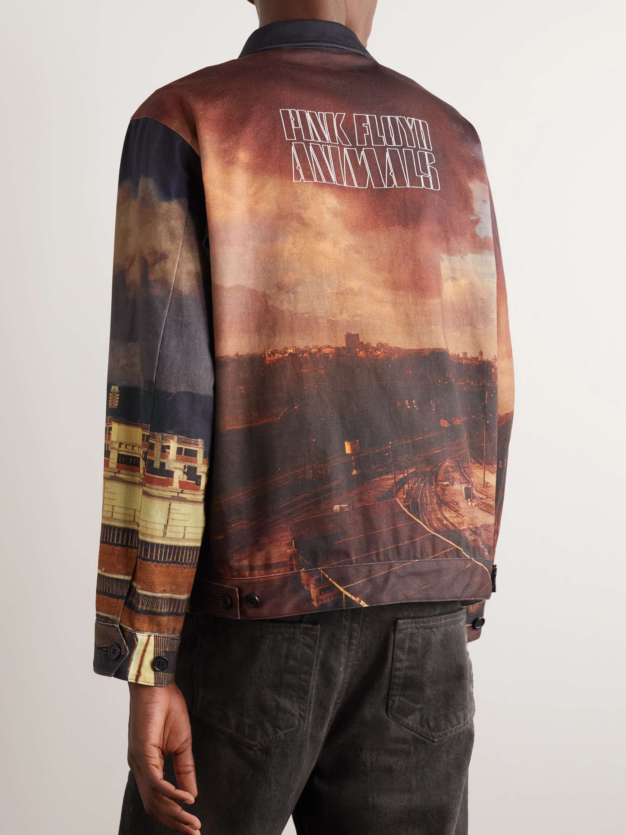 UNDERCOVER + Pink Floyd Printed Cotton-Twill Jacket for Men | MR