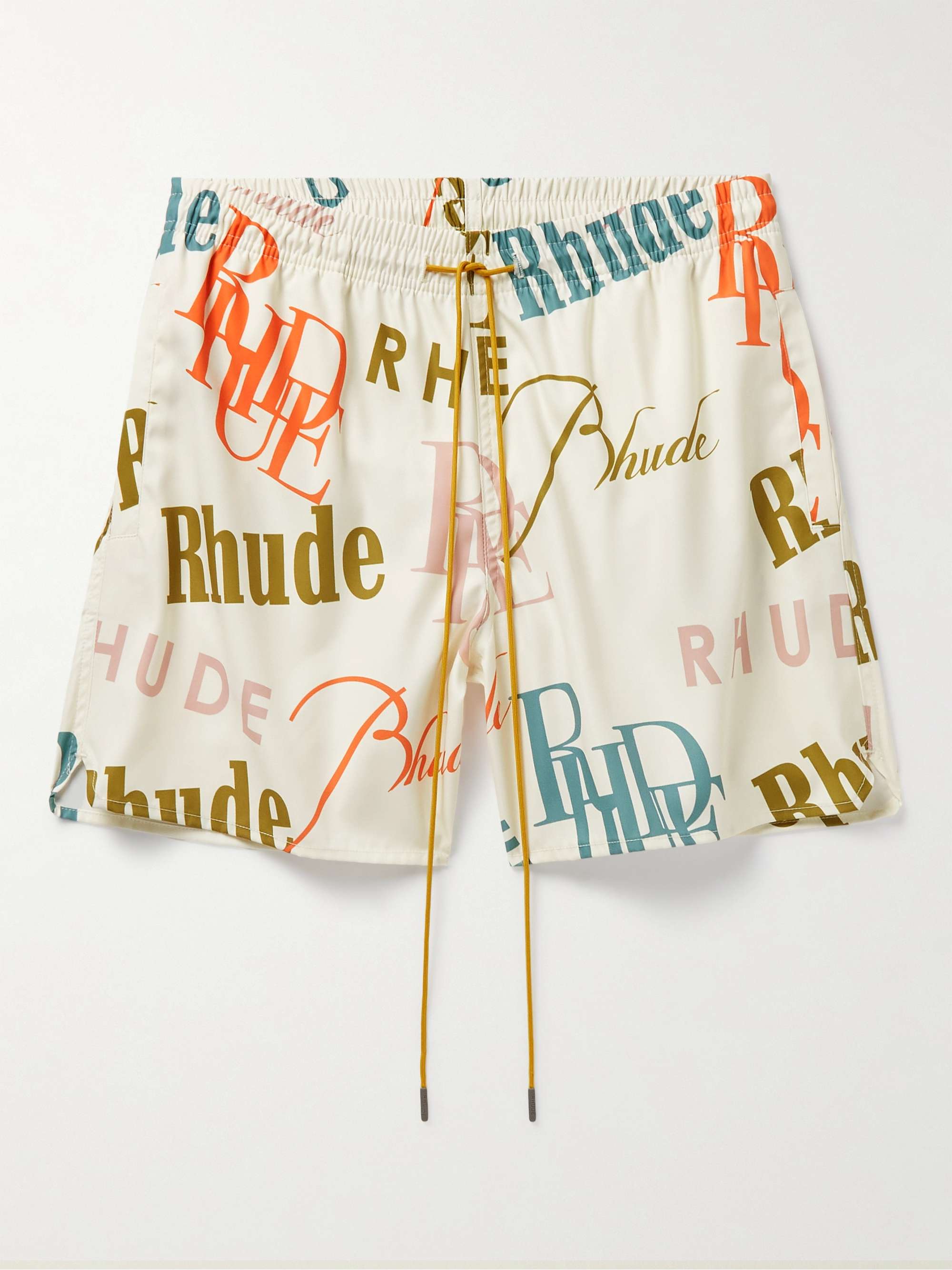 RHUDE ロゴ スイムショーツ-