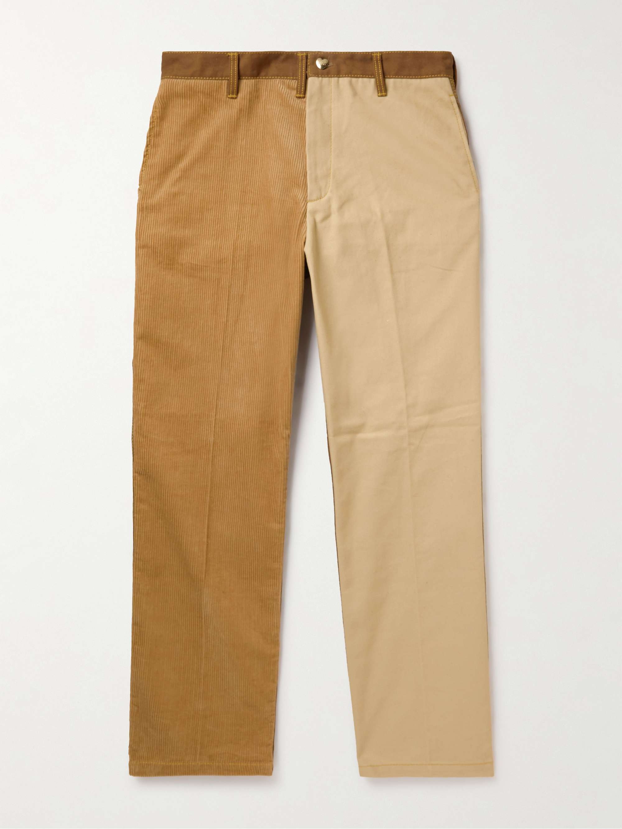 + Carhartt WIP Straight-Leg Cotton-Canvas and Corduroy Trousers