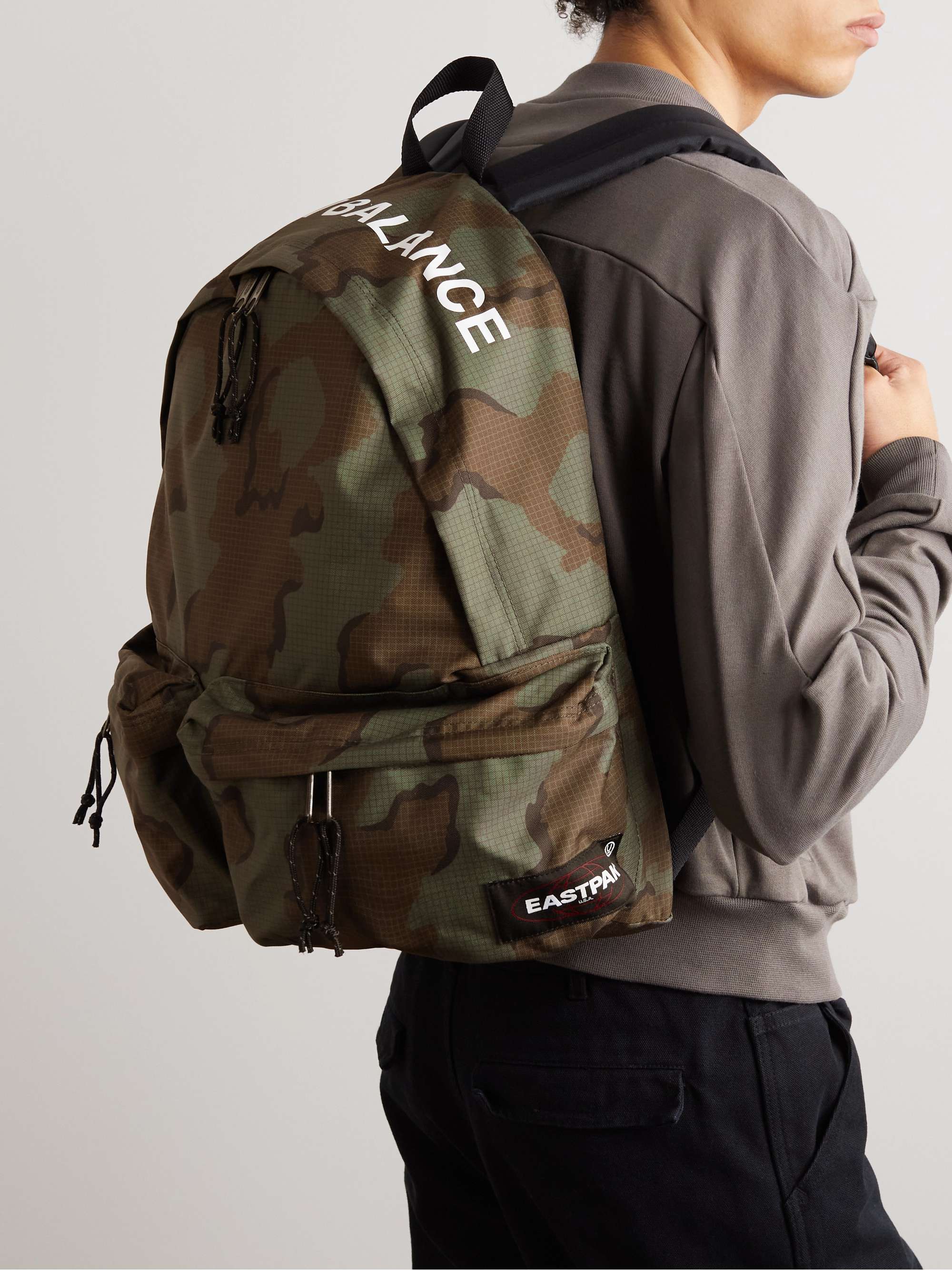 UNDERCOVER + Eastpak Chaos Balance Camouflage-Print Ripstop Backpack ...