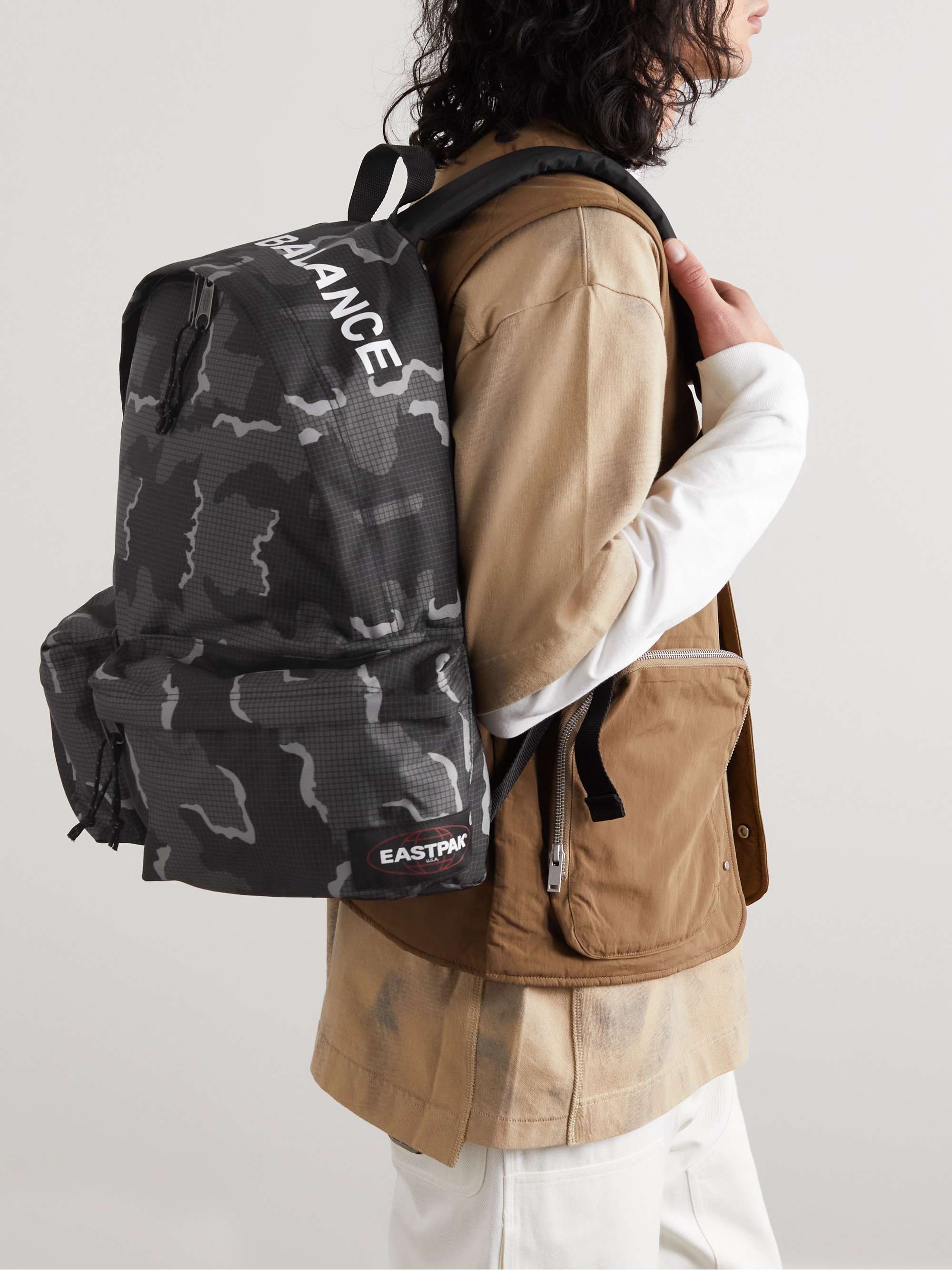 + Eastpak Chaos Balance Camouflage-Print Ripstop Backpack