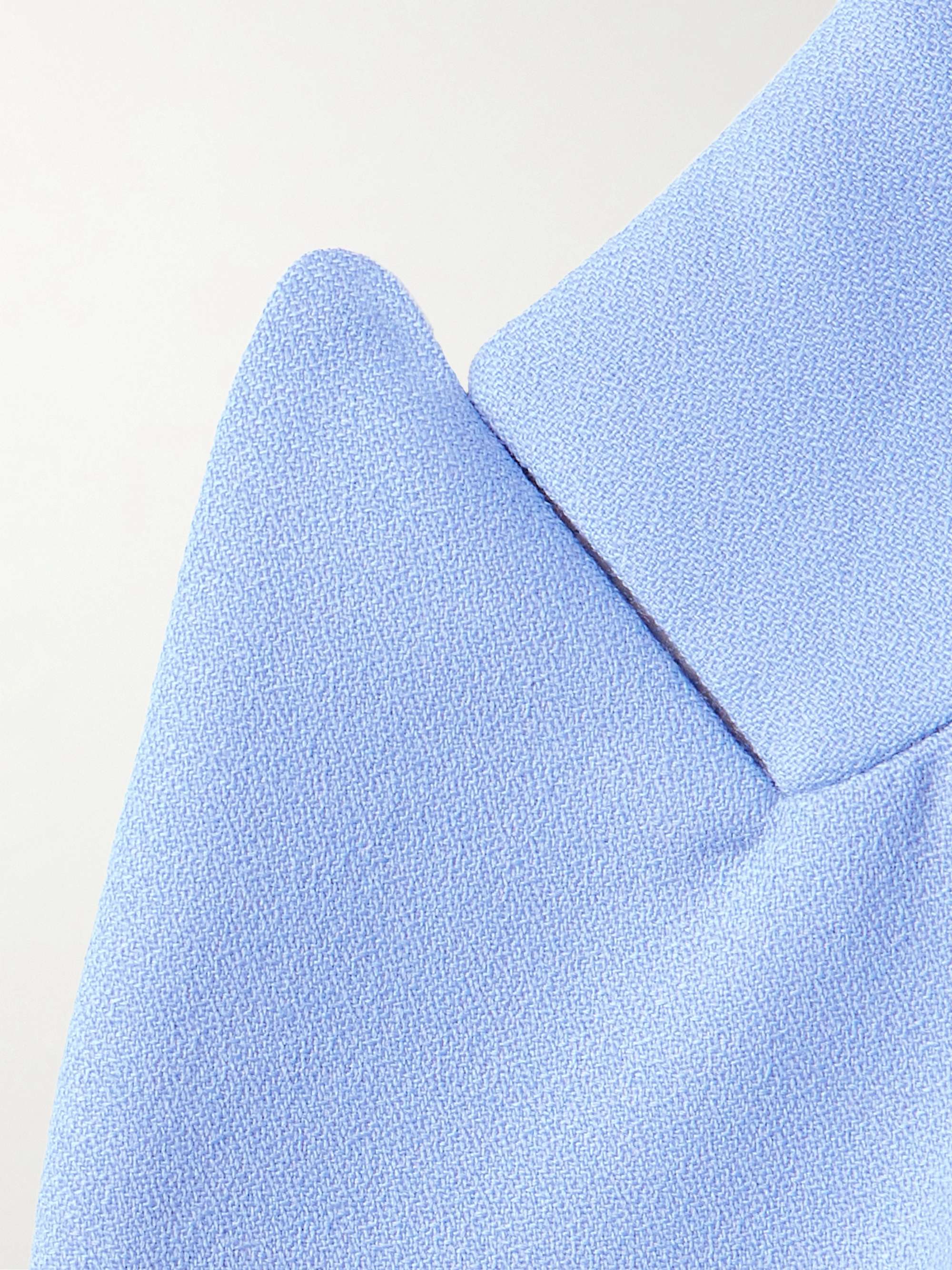 SECOND / LAYER Pico Double-Breasted Wool Blazer