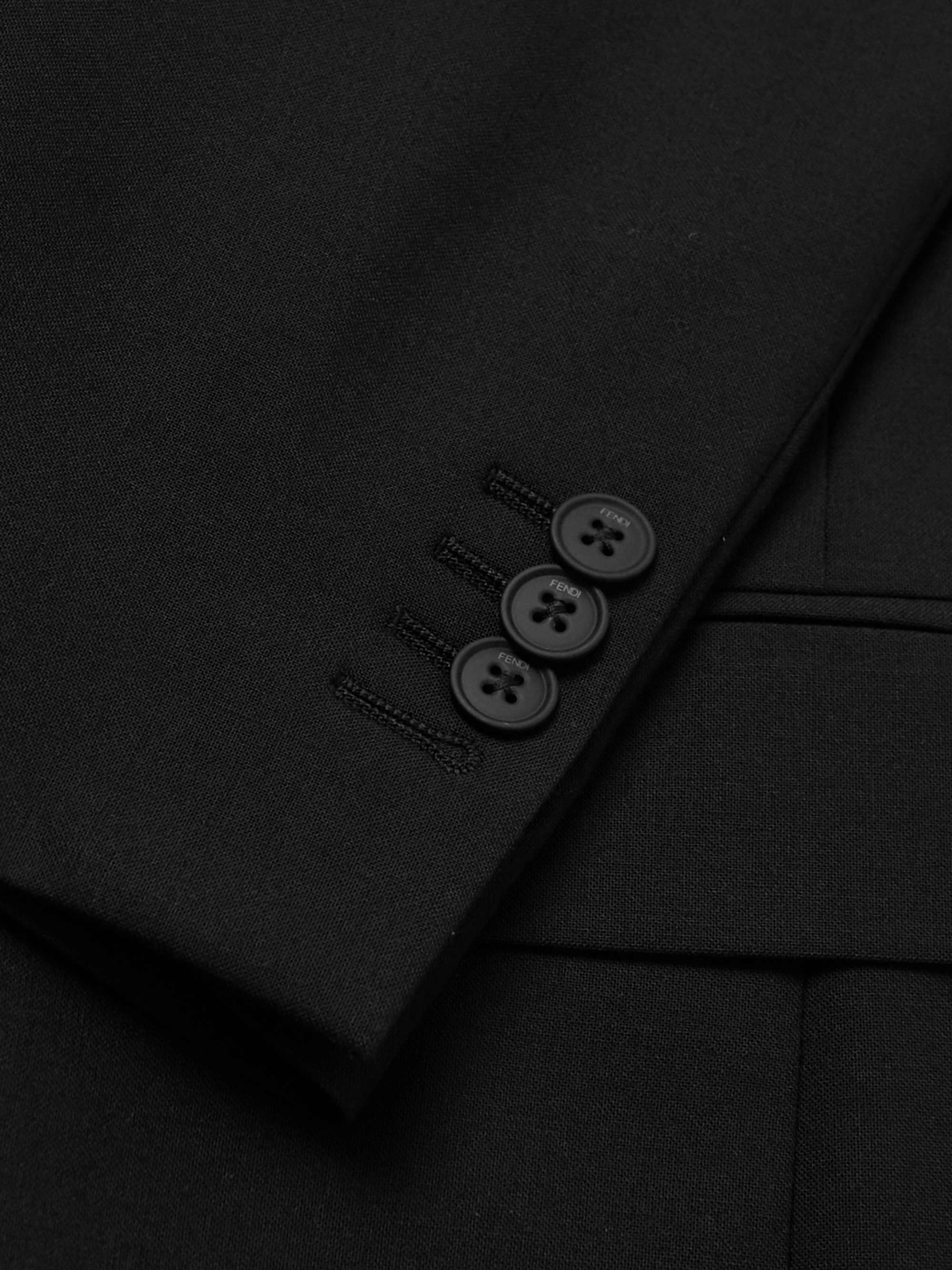 FENDI Baguette Bag Slim-Fit Cady Blazer