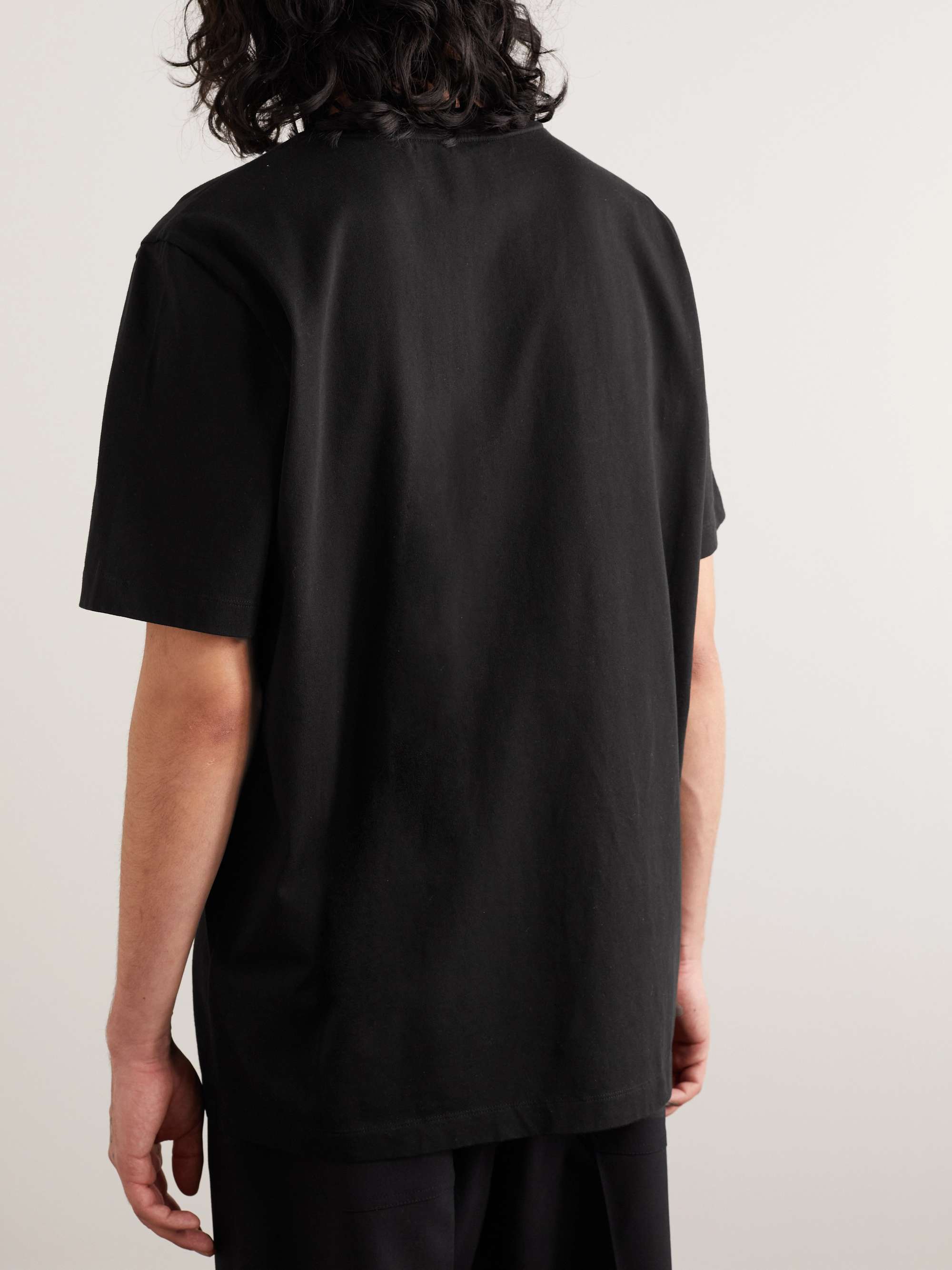 MONCLER Logo-Appliquéd Cotton-Jersey T-Shirt