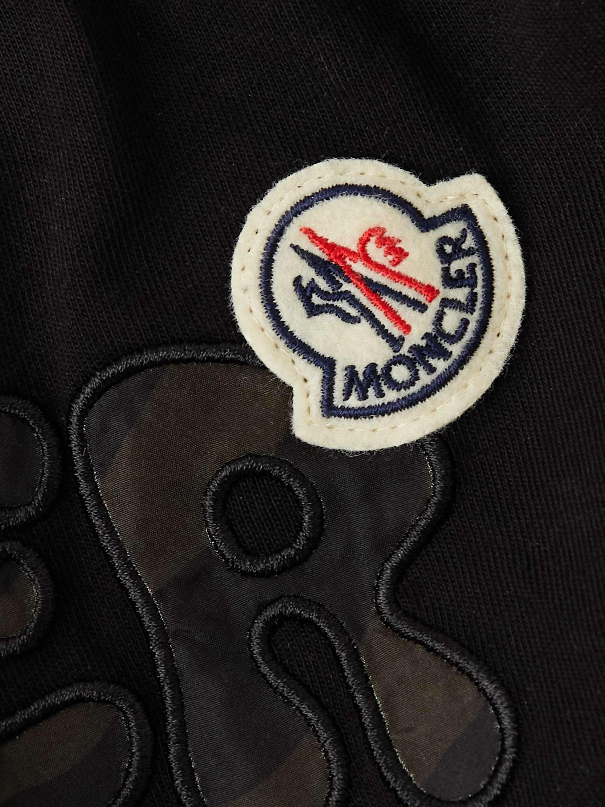 MONCLER Logo-Appliquéd Cotton-Jersey T-Shirt