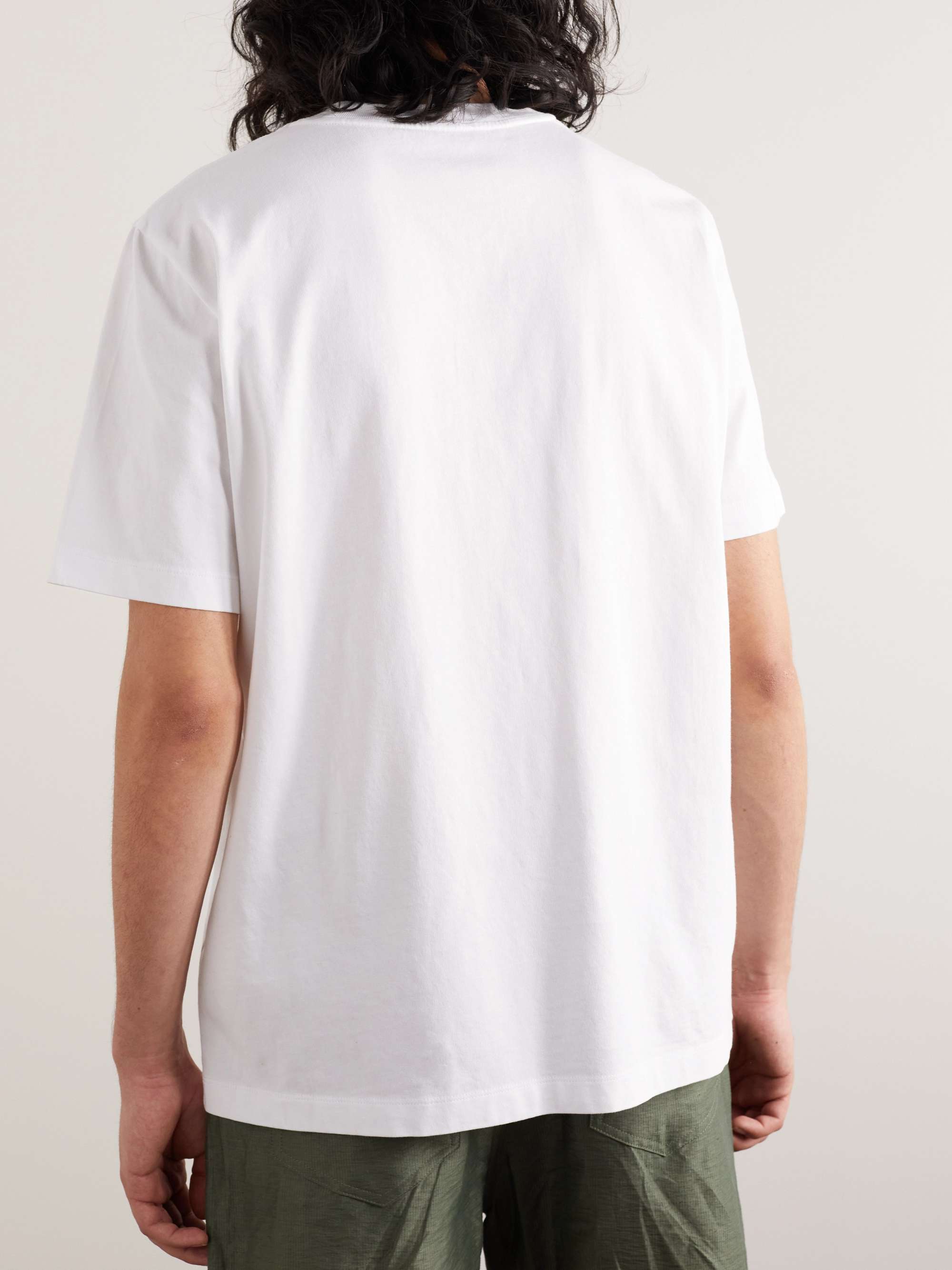 MONCLER Logo-Appliquéd Cotton-Jersey T-Shirt