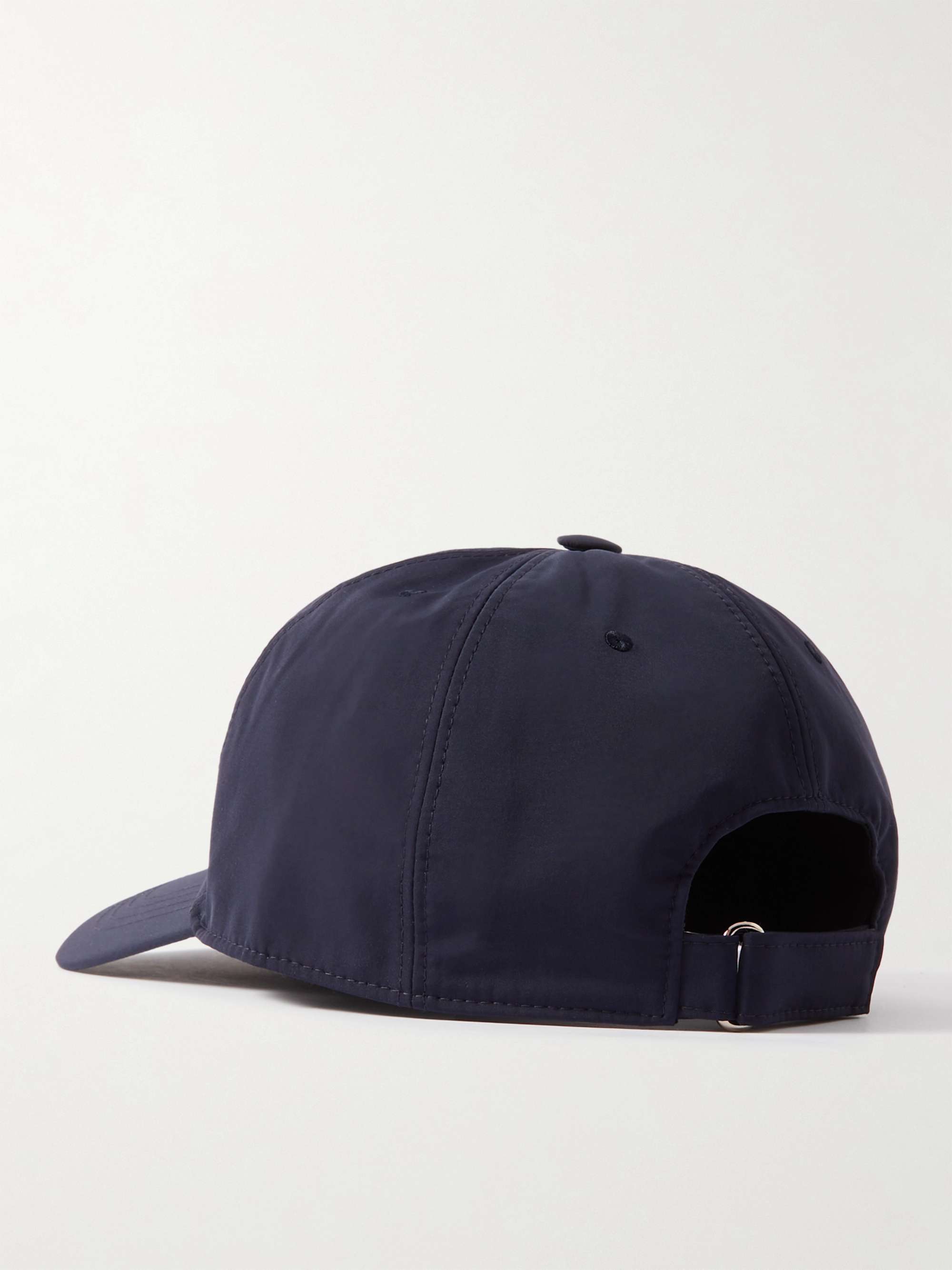 MONCLER Logo-Appliquéd Cotton-Canvas Baseball Cap