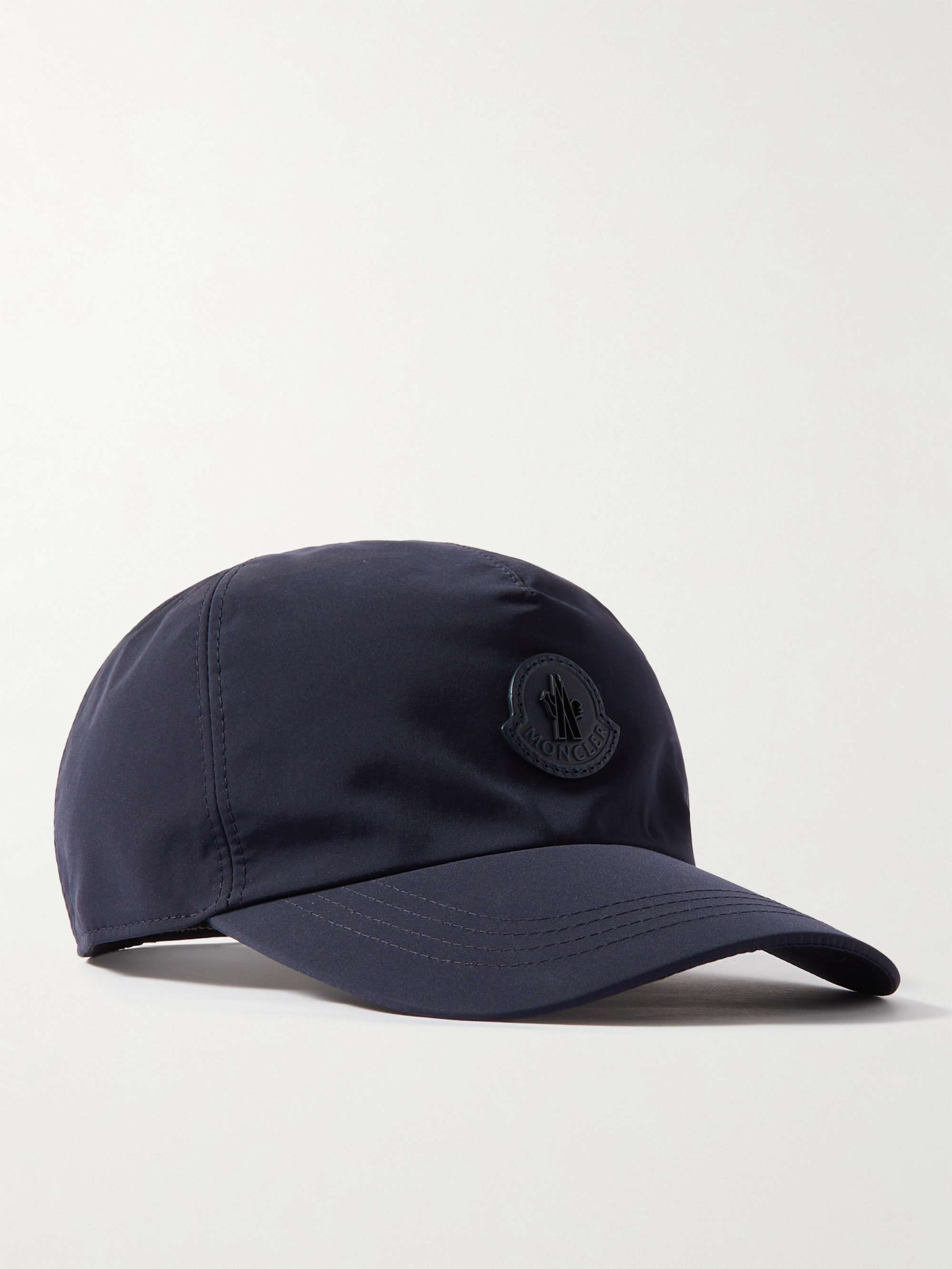 MONCLER Logo-Appliquéd Cotton-Canvas Baseball Cap for Men | MR PORTER