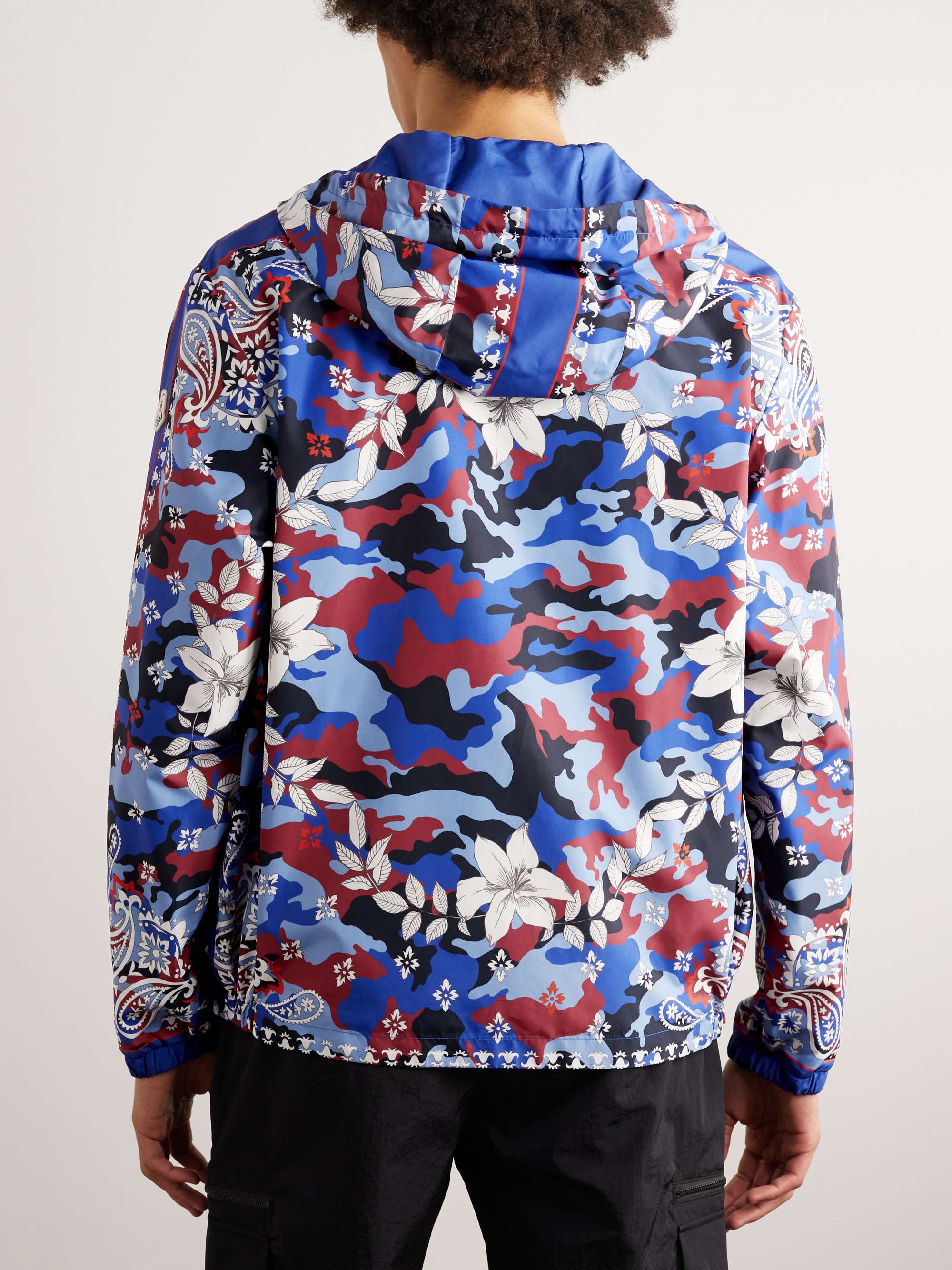 MONCLER Hotay Printed Ripstop Hooded Jacket