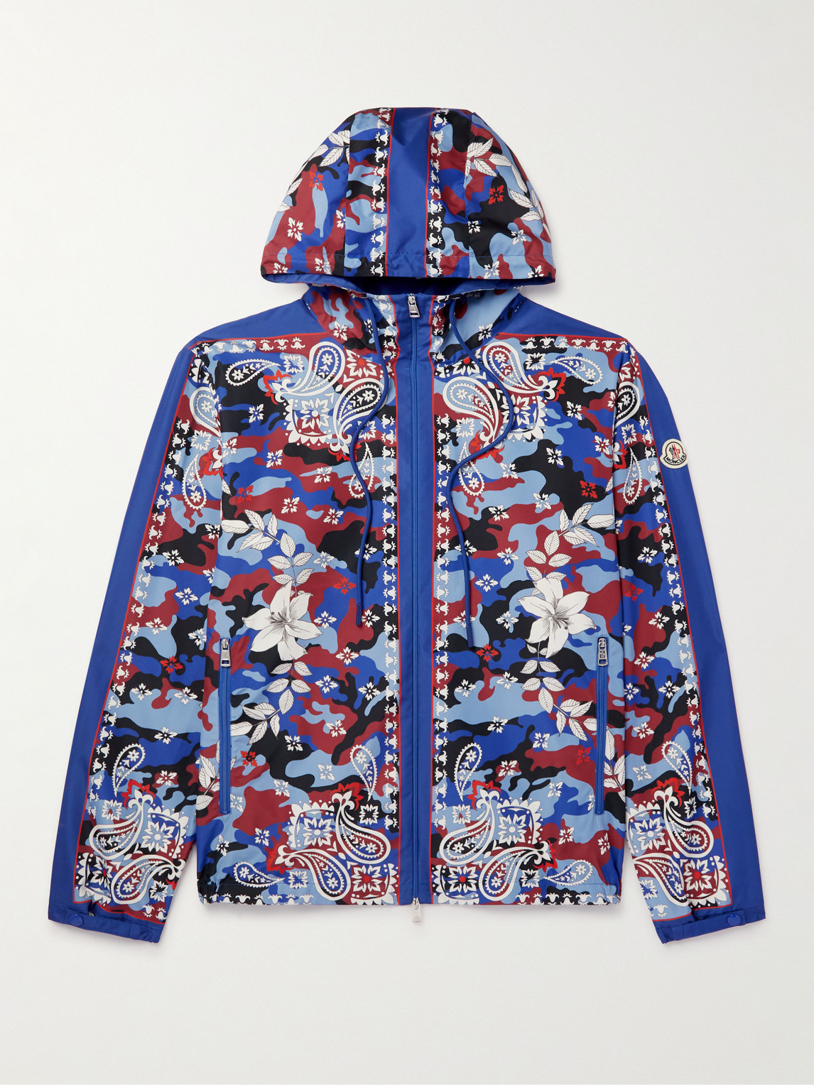 Moncler - Hotay Printed Ripstop Hooded Jacket - Men - Blue - 3
