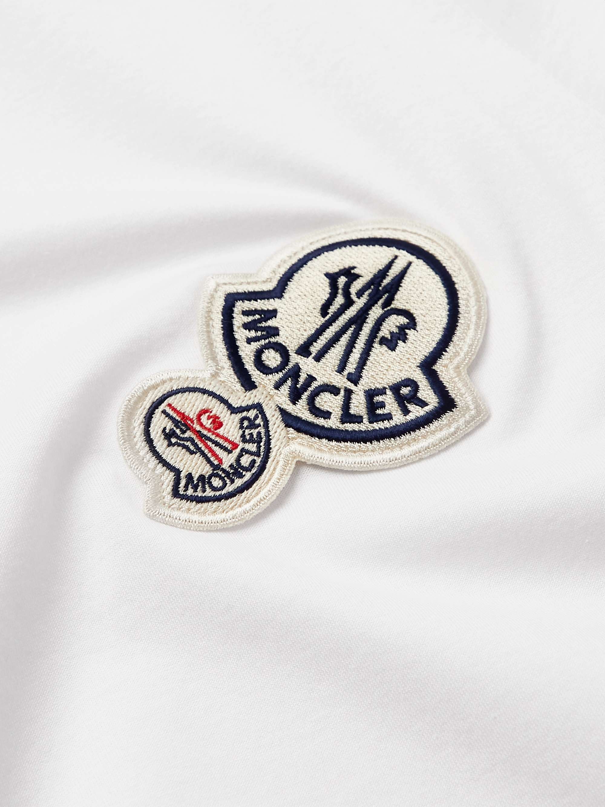 MONCLER Logo-Appliquéd Cotton-Jersey T-Shirt