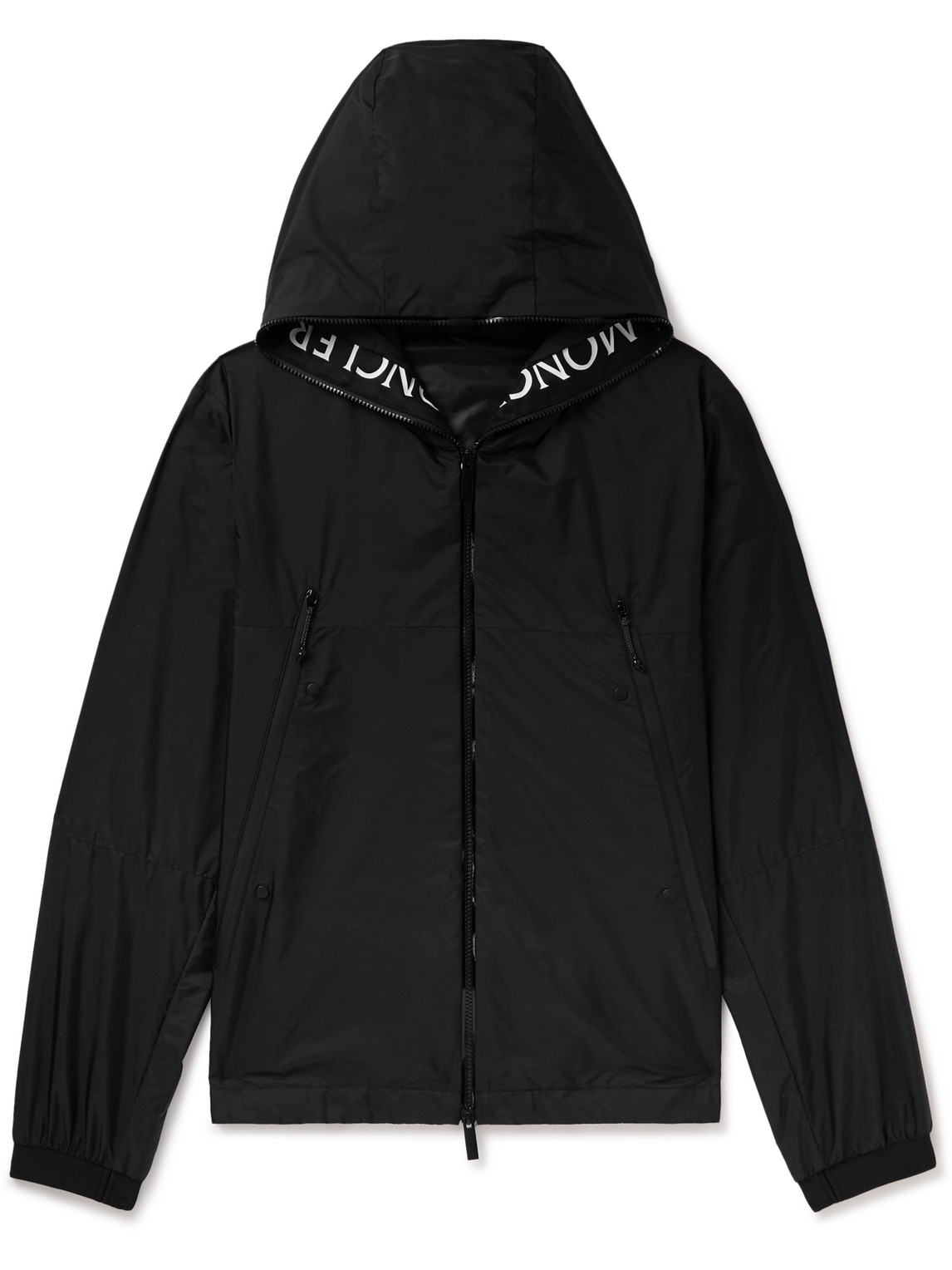 Moncler Junichi Logo-appliquéd Shell Hooded Jacket In Black | ModeSens